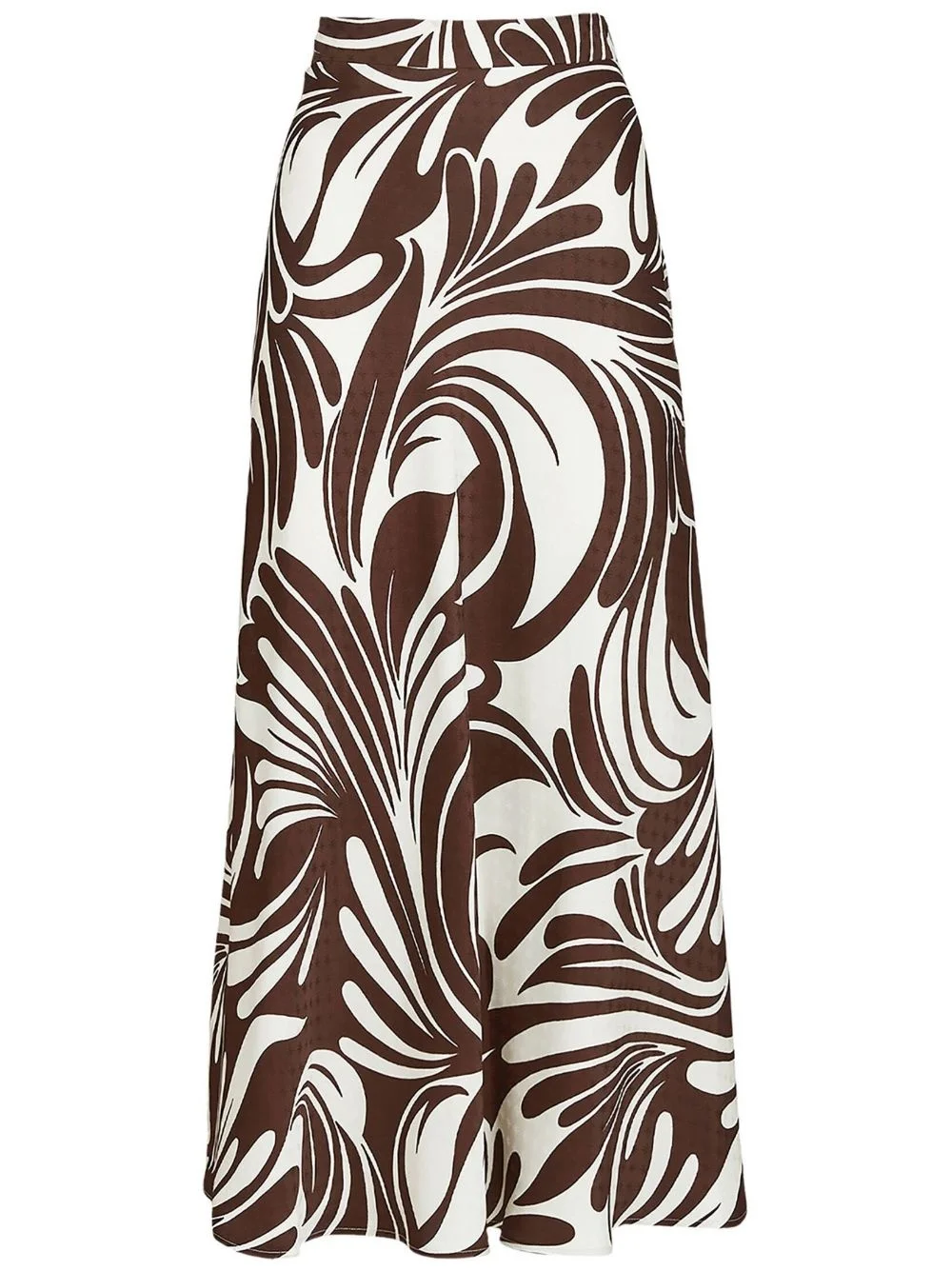 abstract-print midiskirt - 1