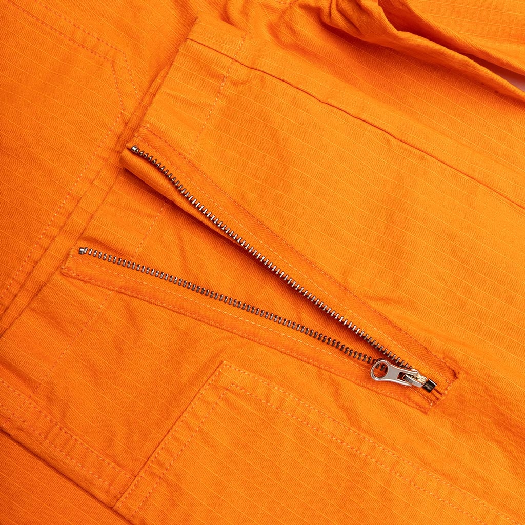 FLIGHT PANT RIPSTOP PIGMENT DYED - ORANGE - 5