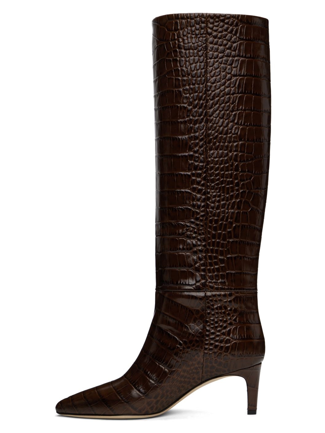 Brown Stiletto 60 Tall Boots - 3