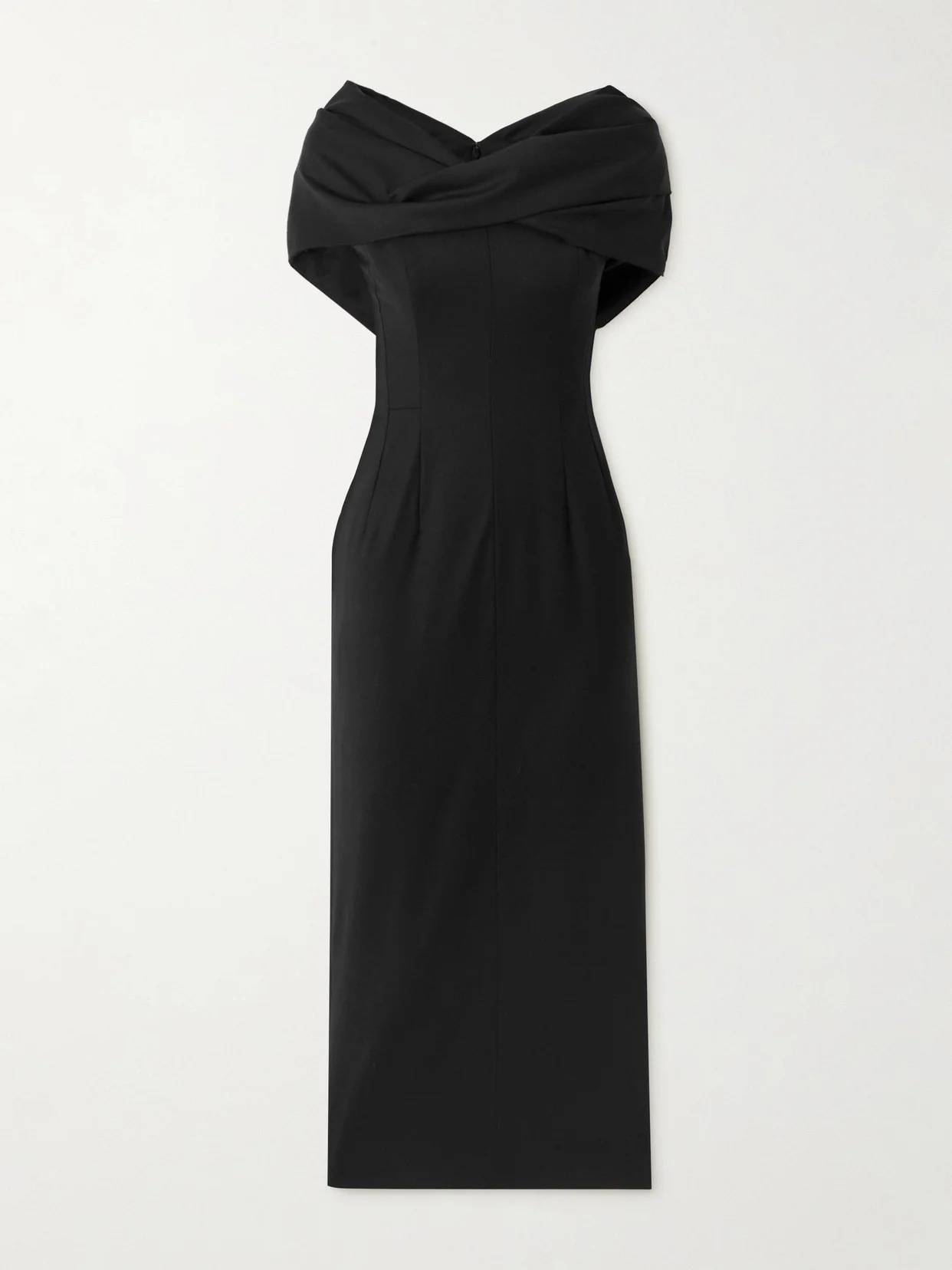 Perrine Twisted Wool-blend Maxi Dress - 1