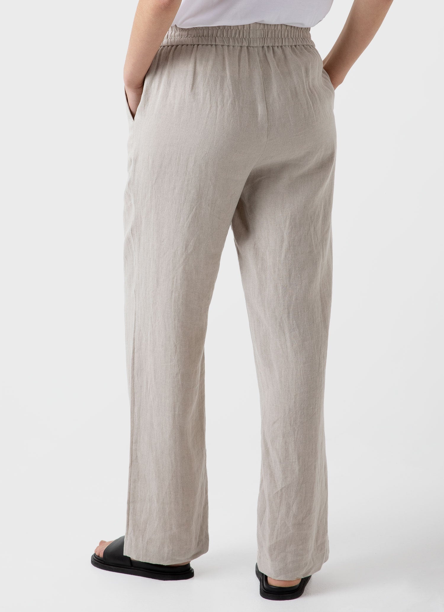Drawstring Wide Leg Trouser - 4