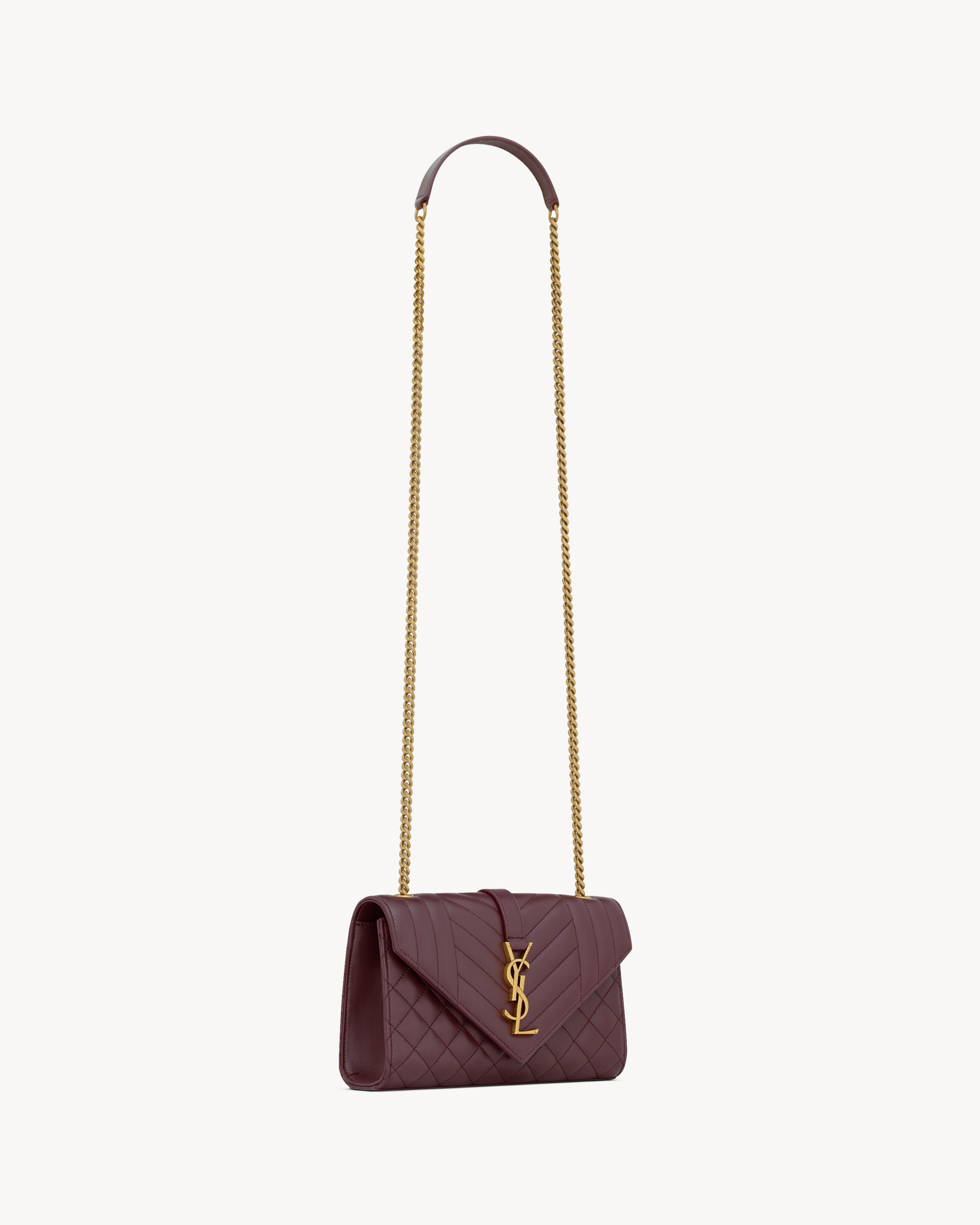 ENVELOPE SMALL IN GRAIN DE POUDRE LEATHER - 5