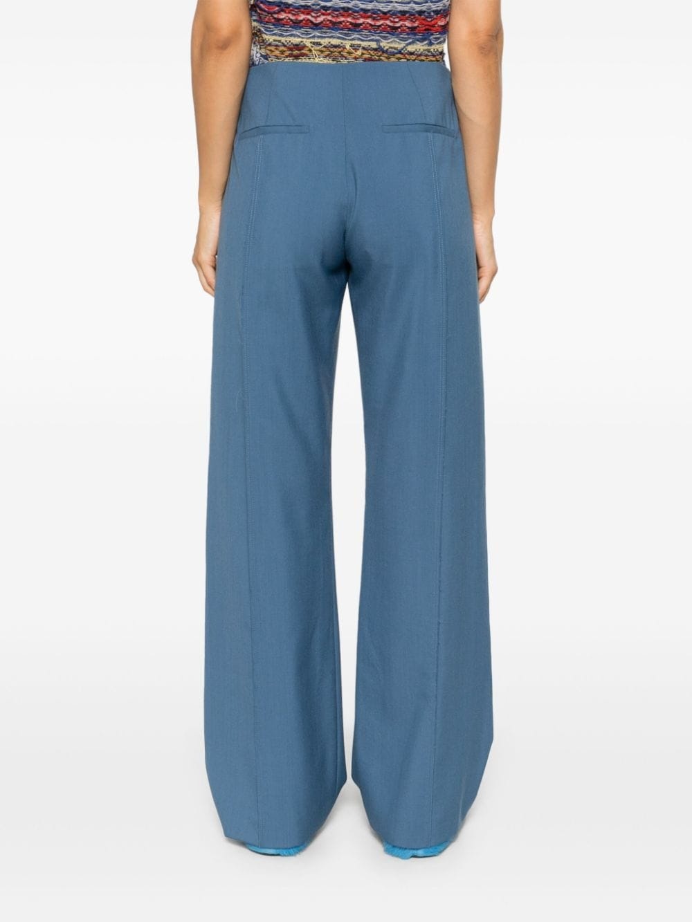 virgin wool trousers - 4
