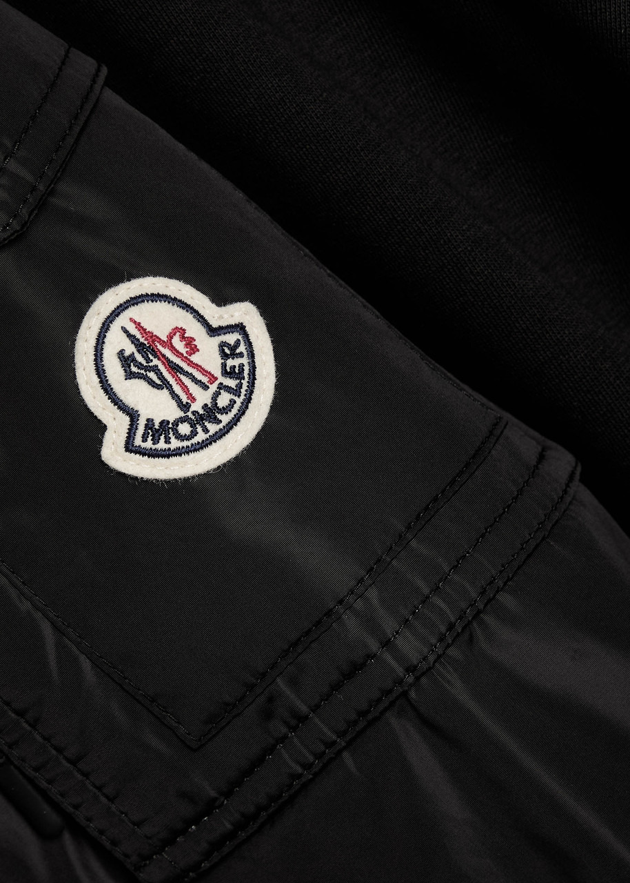 Moncler Felpa Cotton-blend and Shell Sweatshirt - 5