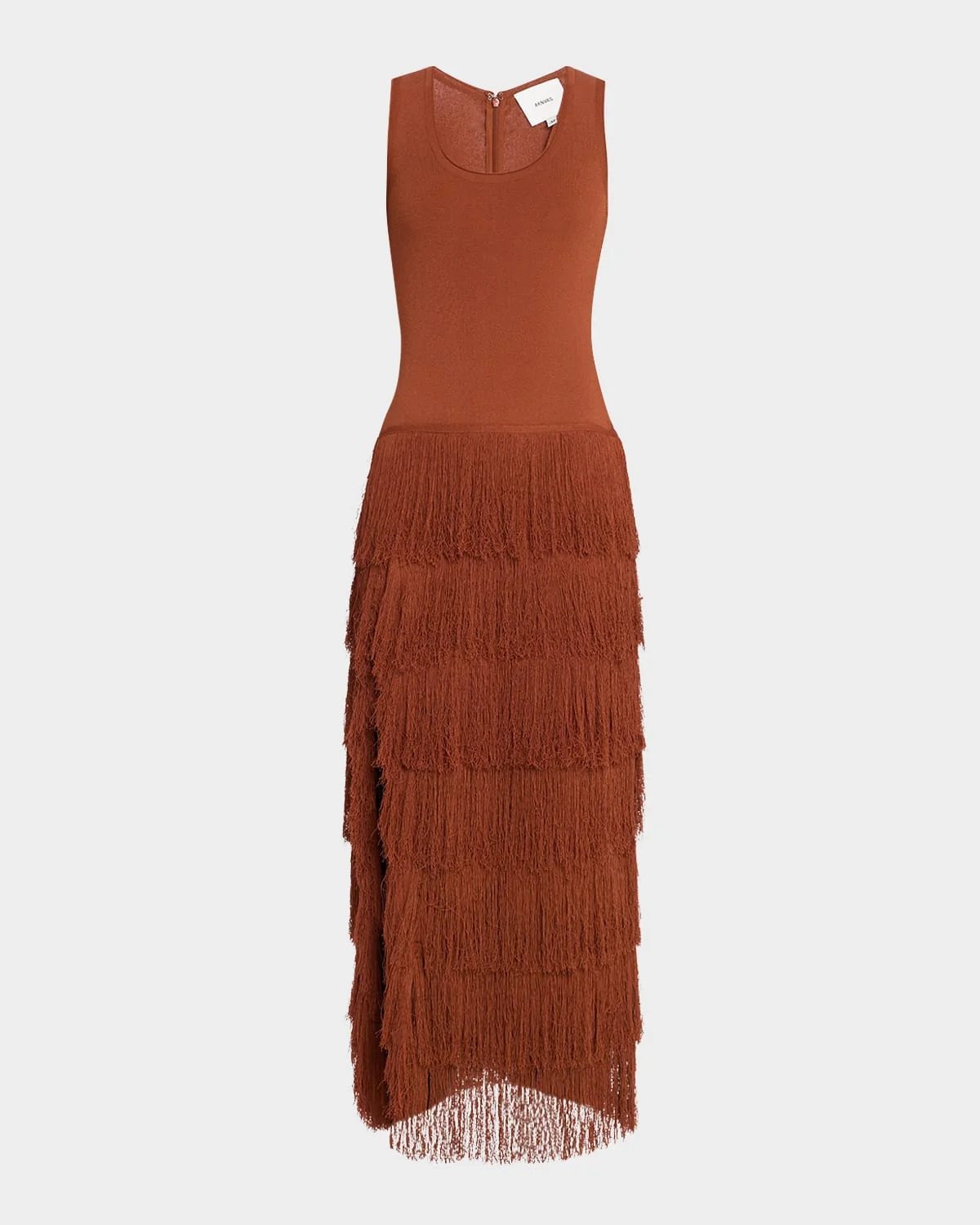 Donzetta Knit Fringe Dress - 1