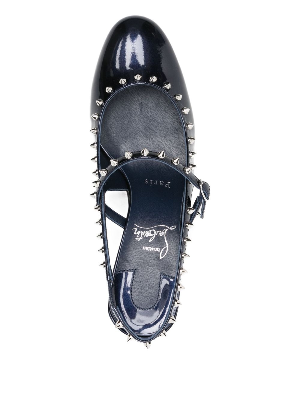 55mm Janispikes studded slingback pumps - 4