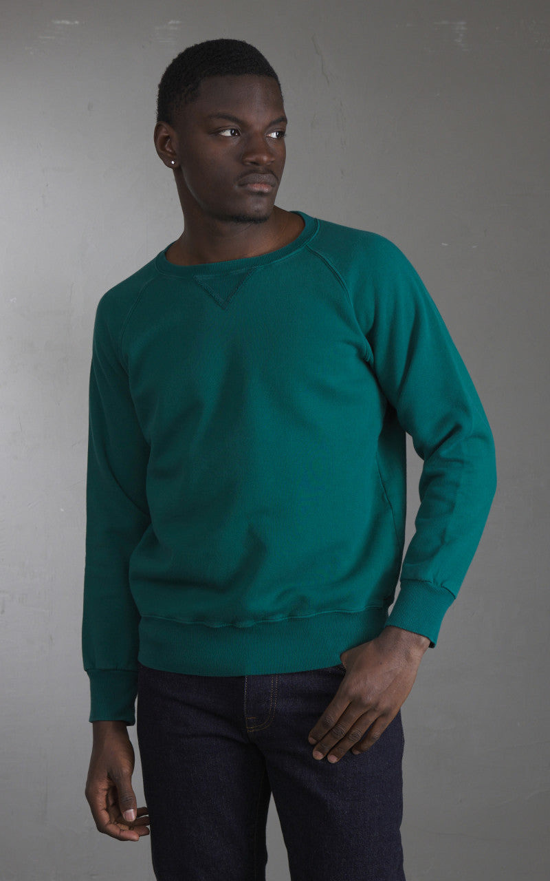 FORTELA HARVARD CREWNECK SWEATSHIRT GREEN outlook