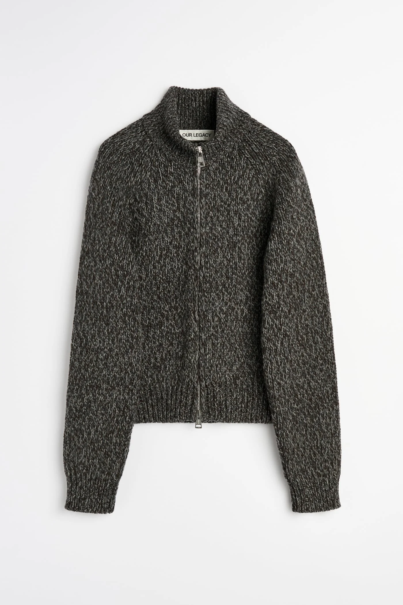 Flight Zip Cardigan Stately Low Twist Merino - 1