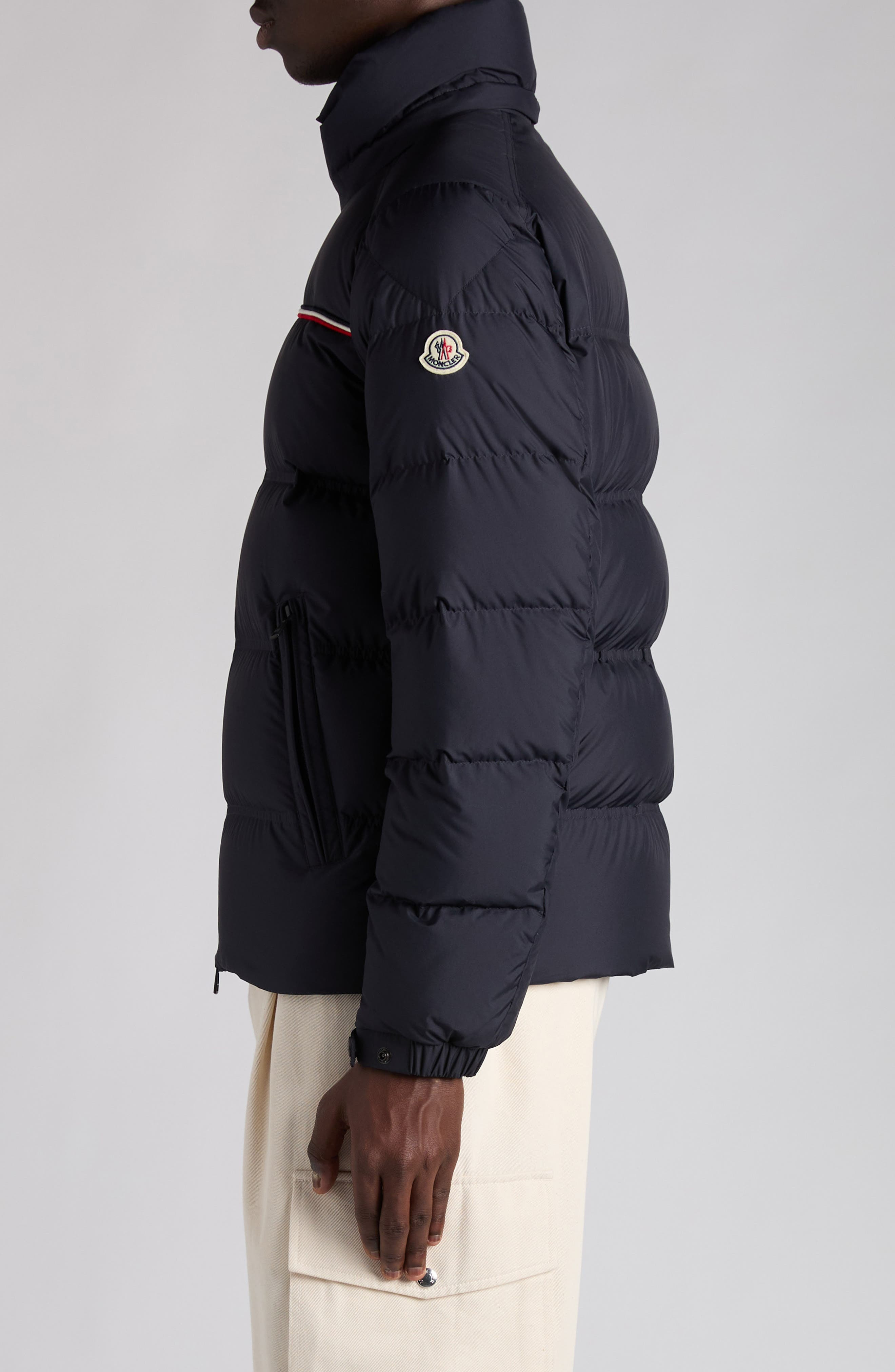 Moncler Bouvaque Down Puffer Jacket in Dark Navy Blue at Nordstrom - 4