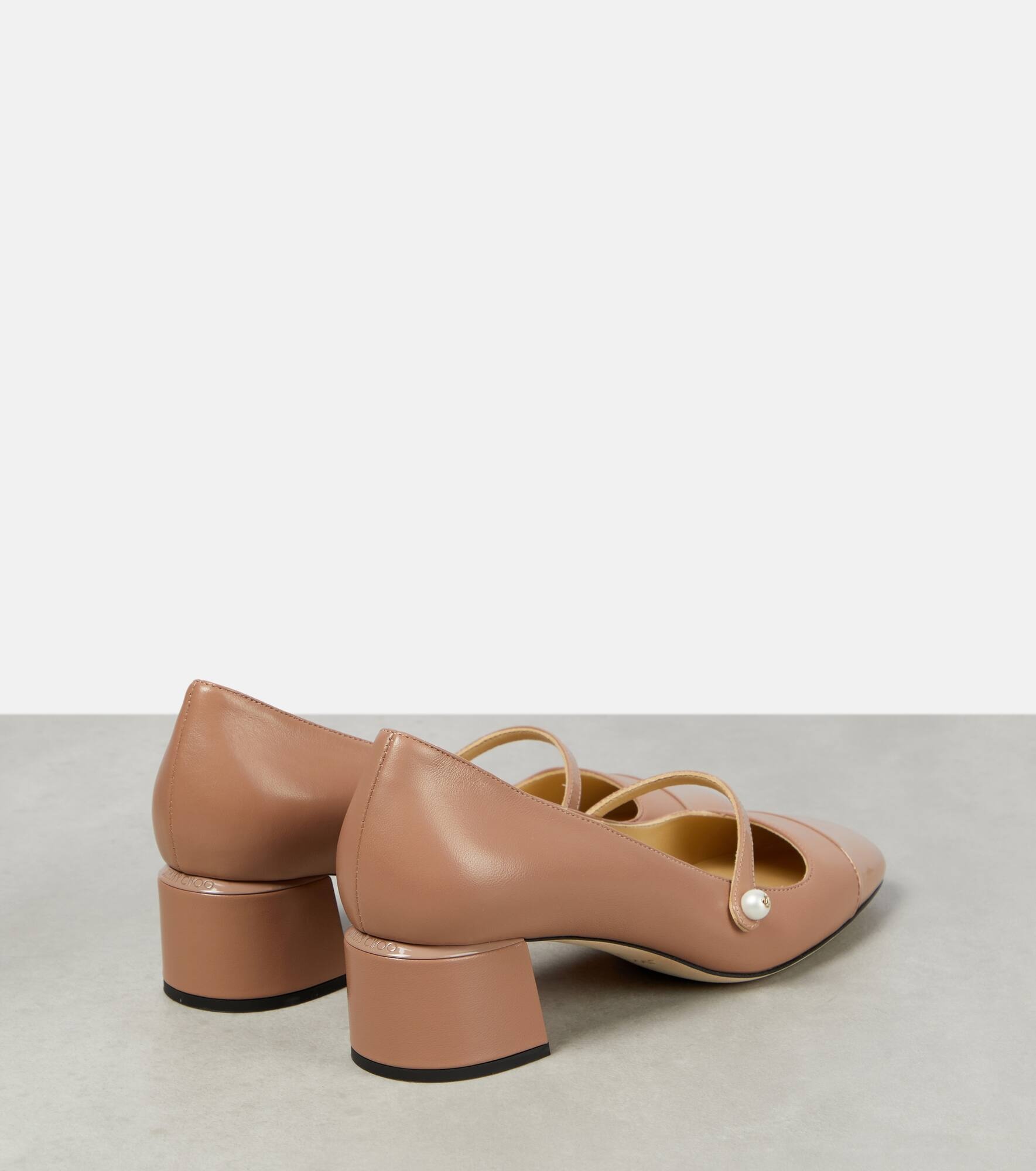 Elisa 45 leather pumps - 3