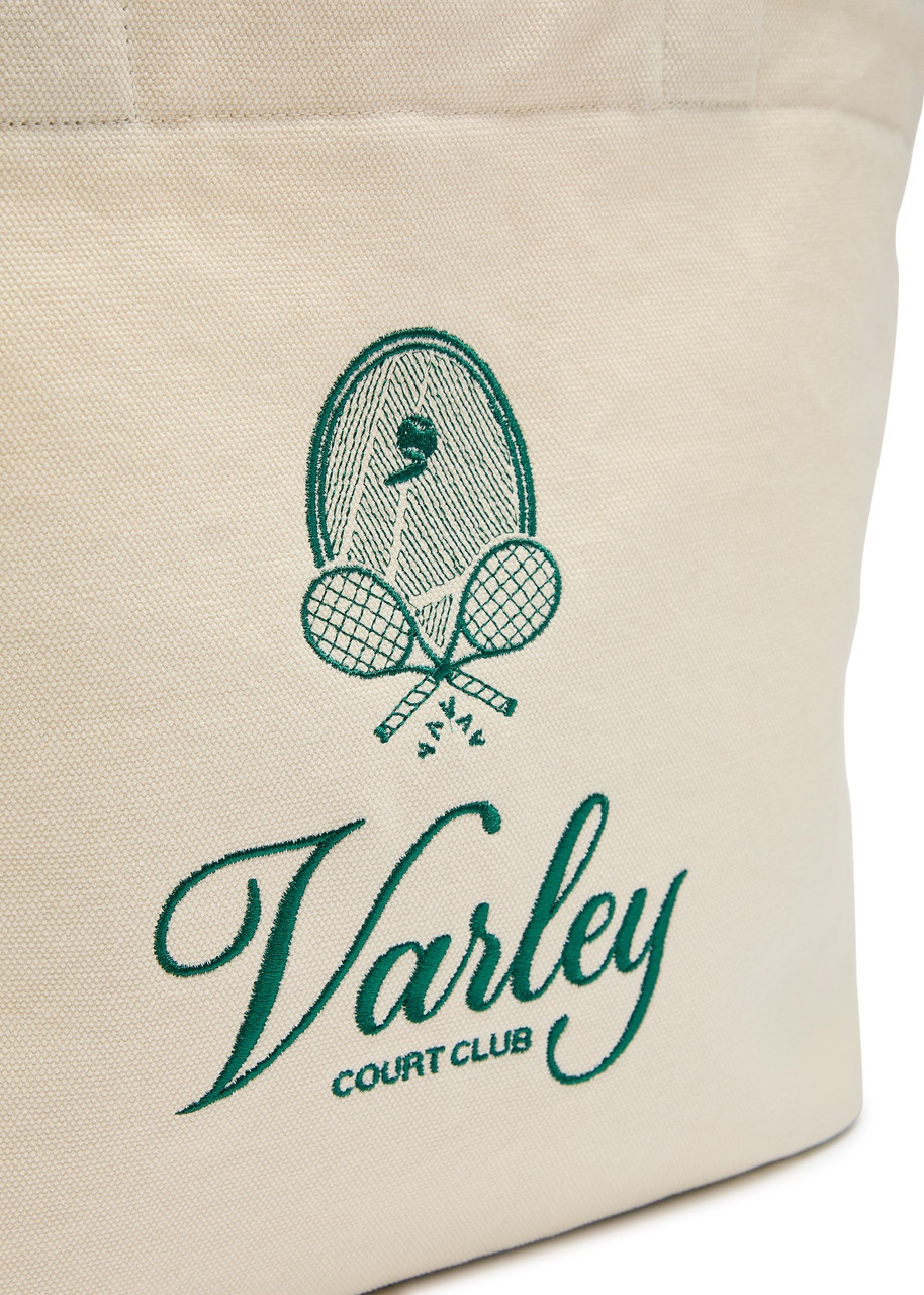 Varley Robinson Embroidered Canvas Tote bag - 4