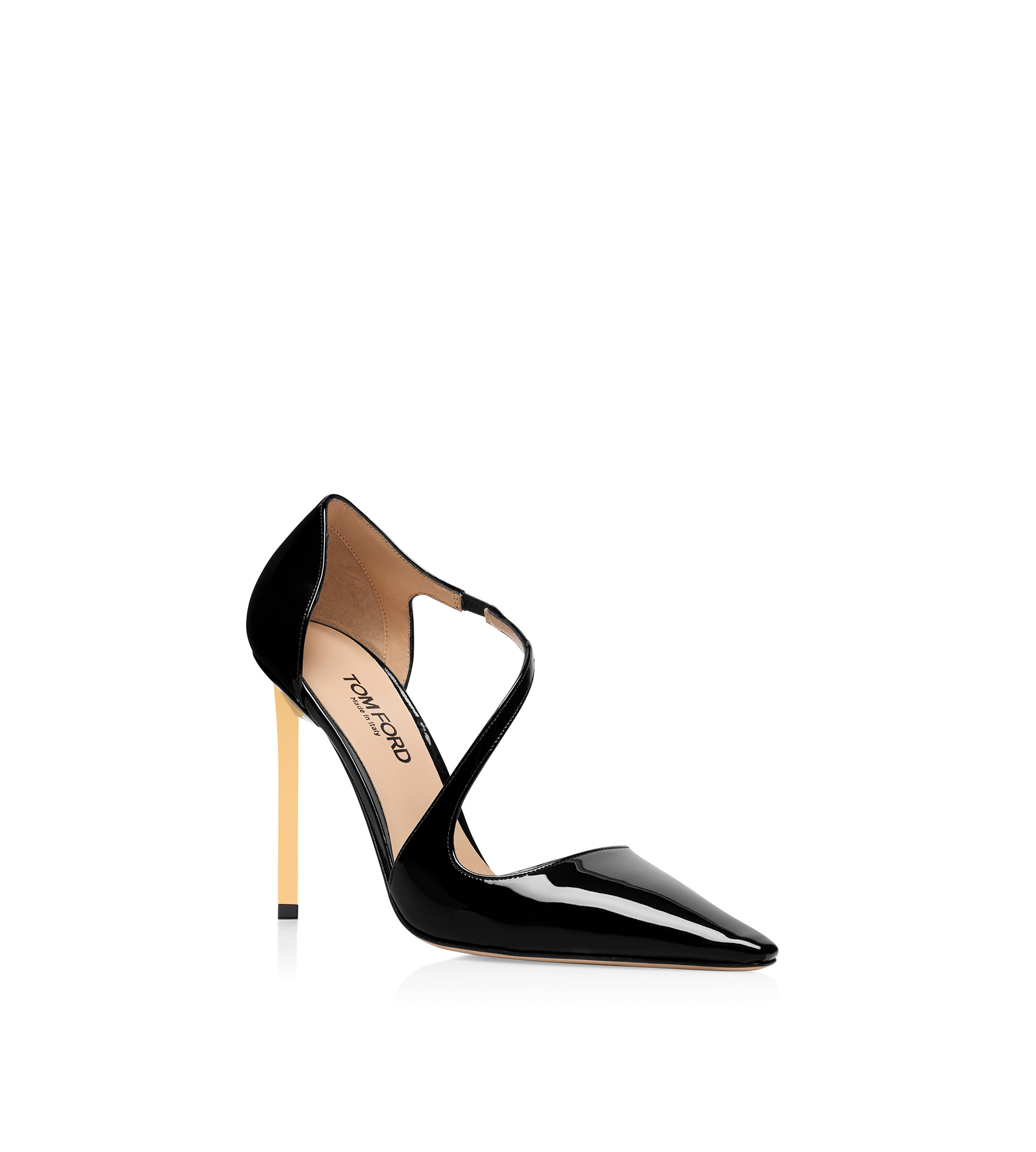 PATENT LEATHER NEWTON PUMP - 2