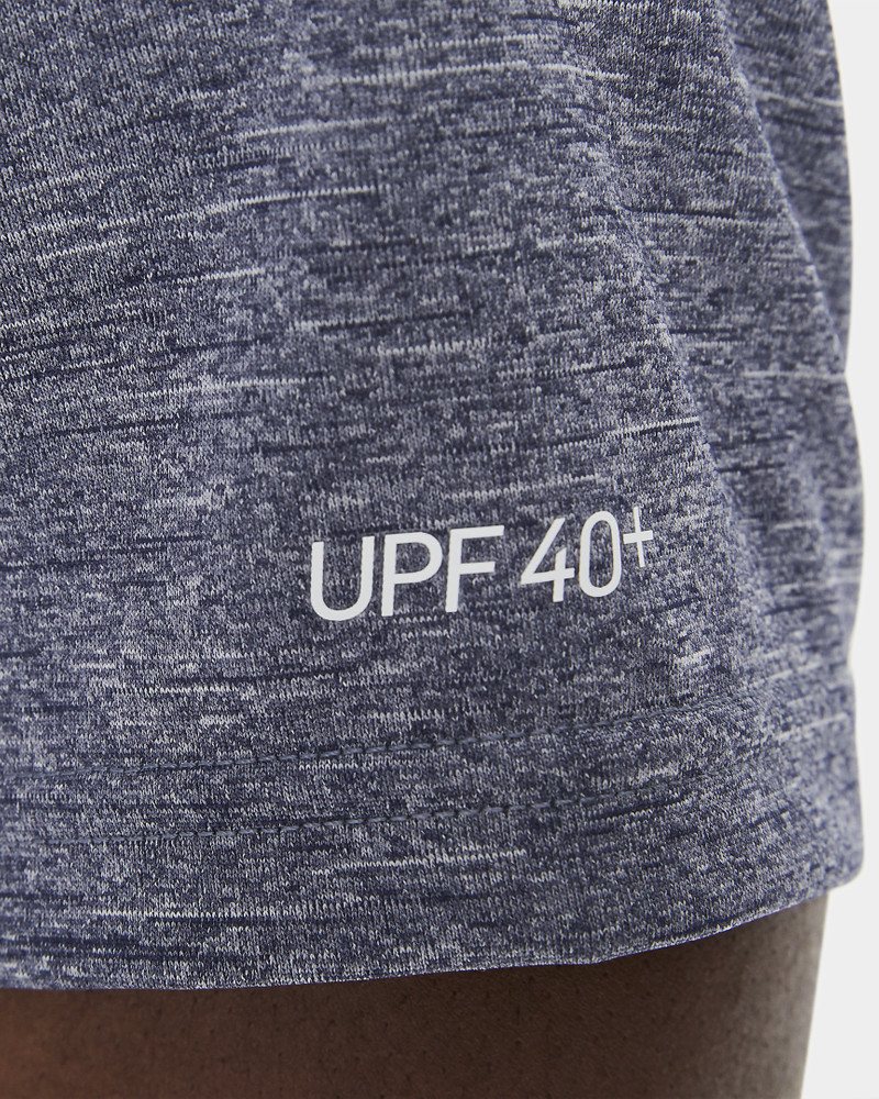 Nike Men's Heathered Short-Sleeve Hydroguard Swim Shirt 4