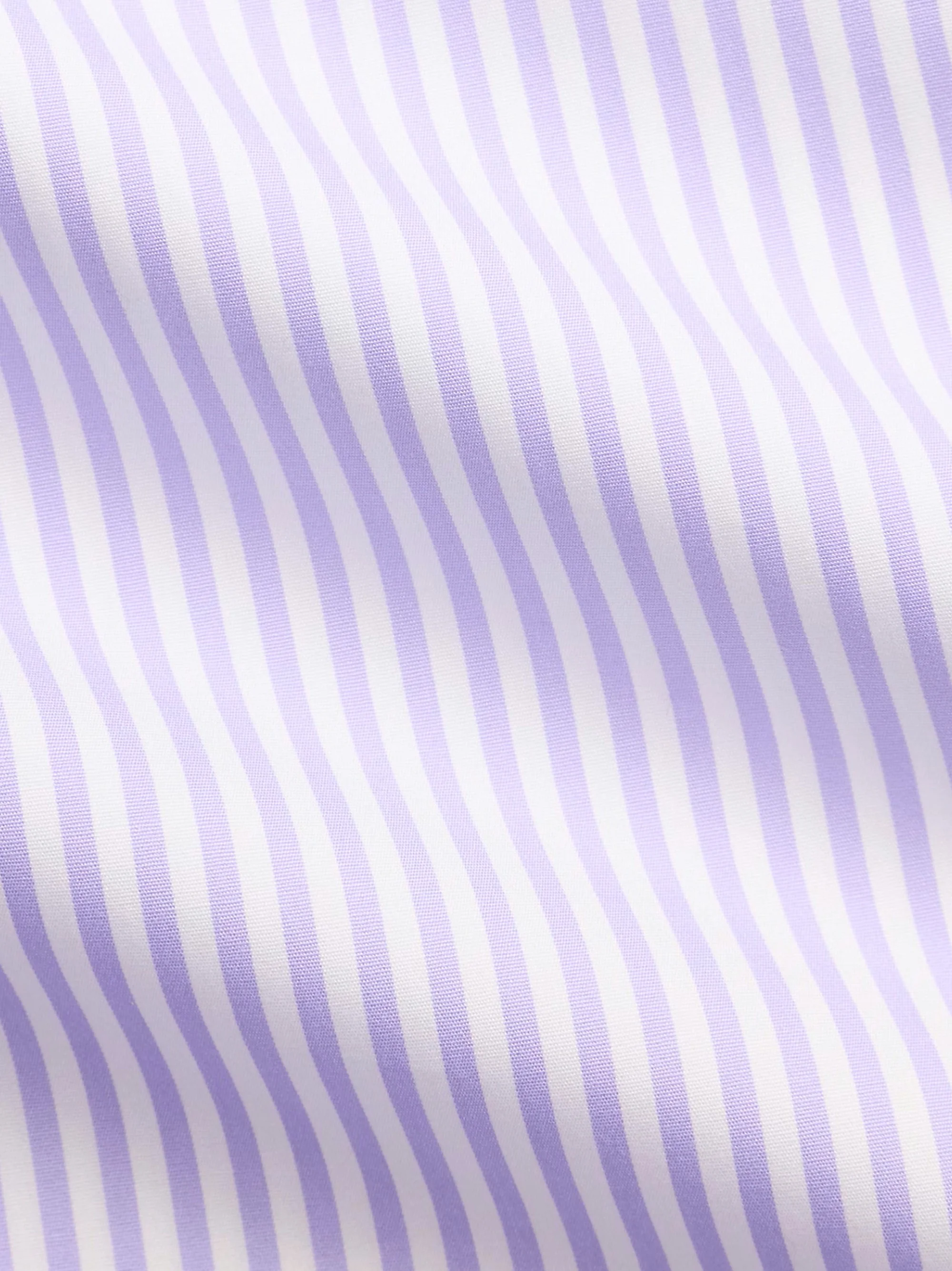 Custom Fit Striped Poplin Shirt - 1