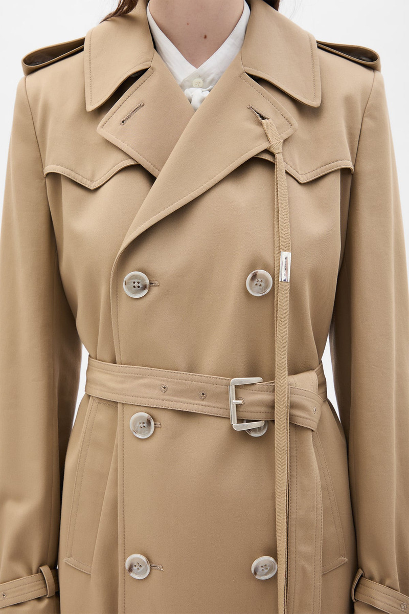 Eda Fitted Double Breasted Coat 5