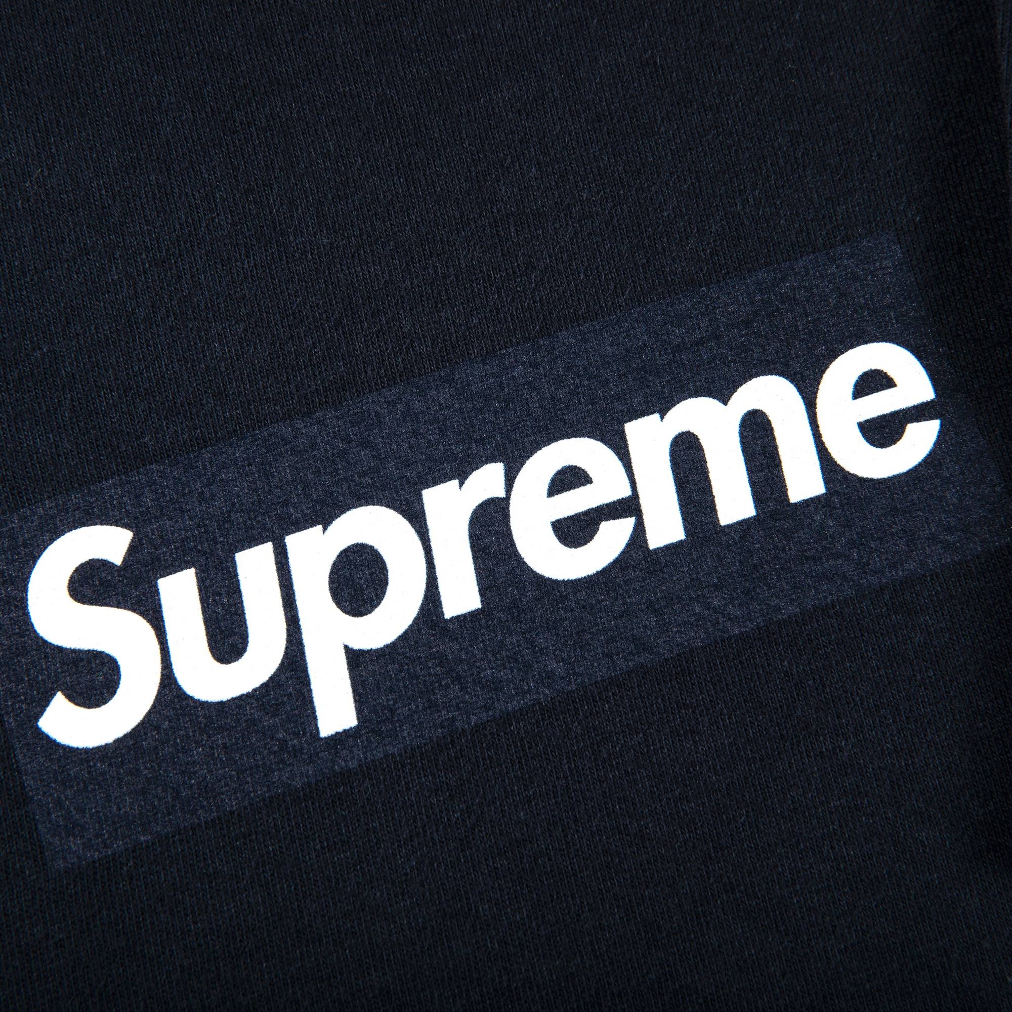 Supreme Box Logo Long-Sleeve Tee 'Navy' - 2