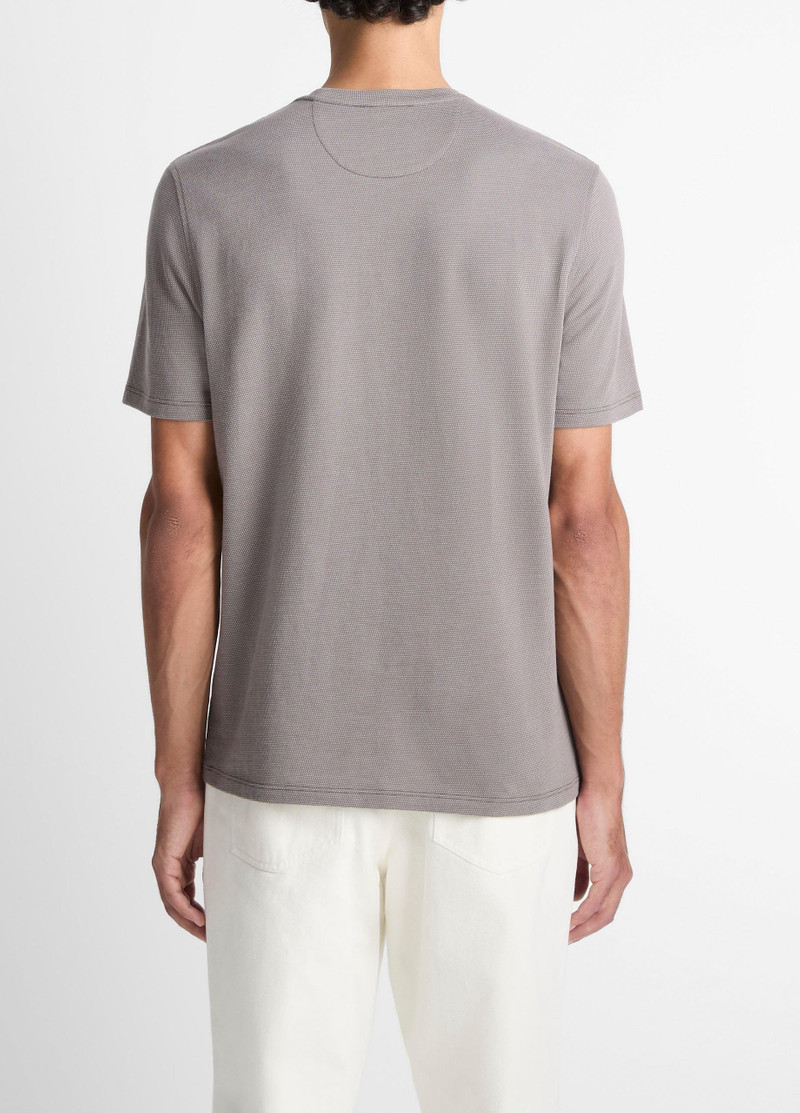 Vince Birdseye Jacquard Pima Cotton T-Shirt outlook