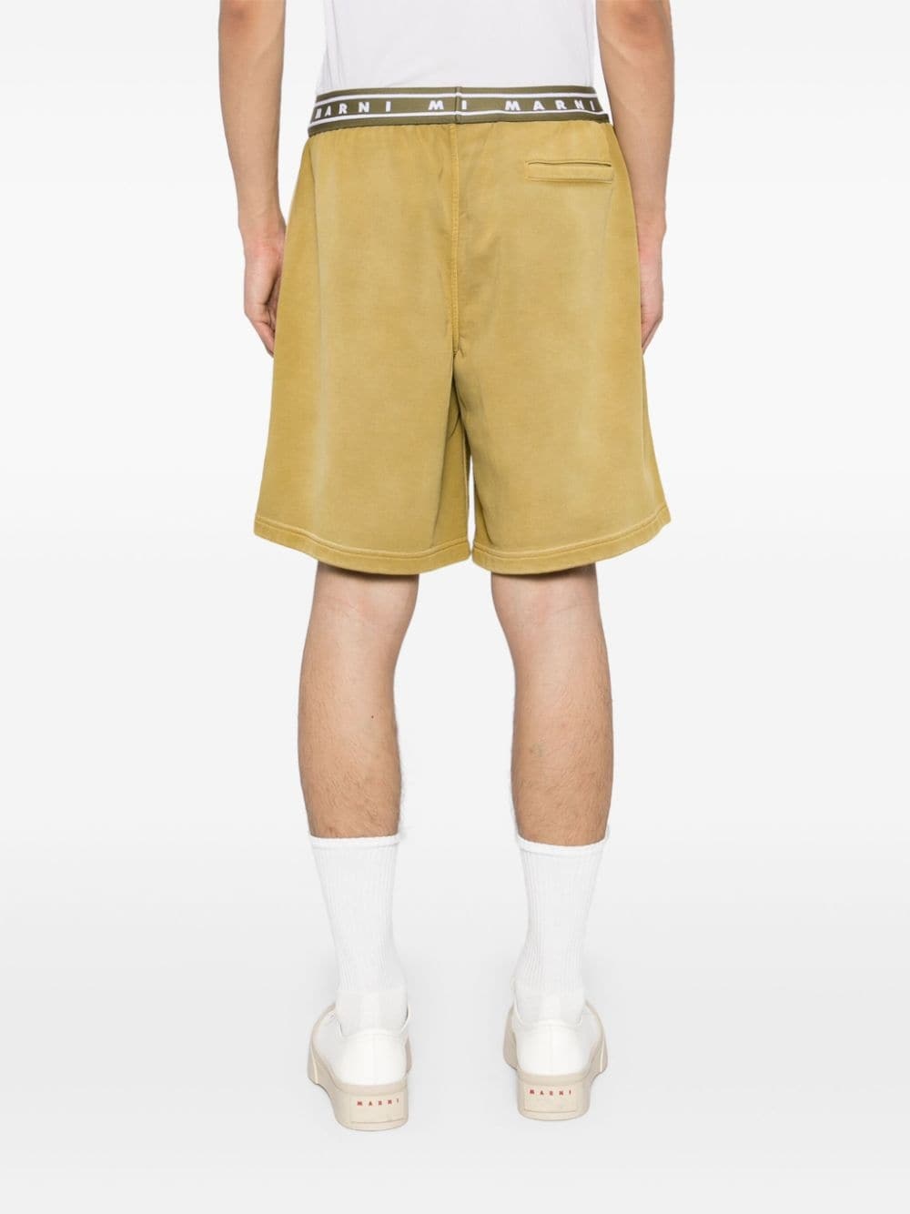 logo-waistband shorts - 4