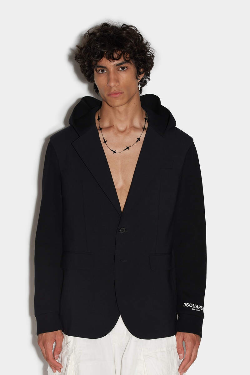 HOODED RELAX BLAZER - 3