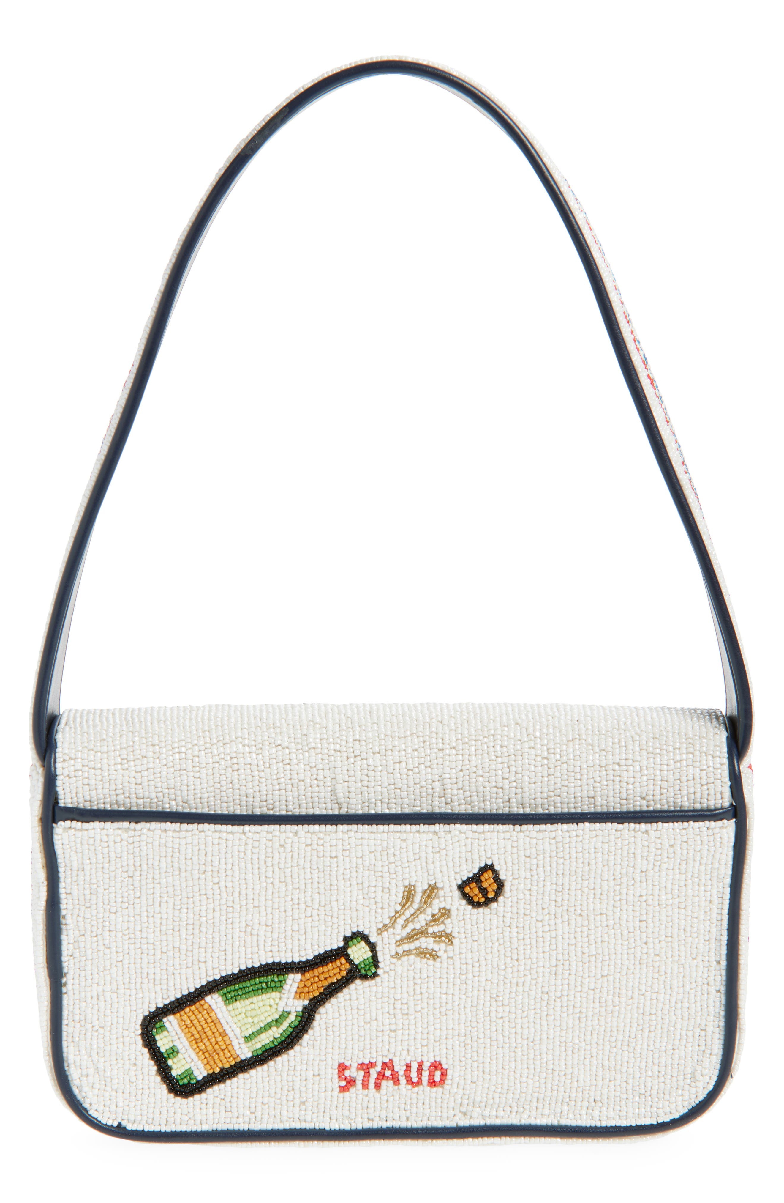 STAUD Tommy Beaded Shoulder Bag in Staudines at Nordstrom - 3