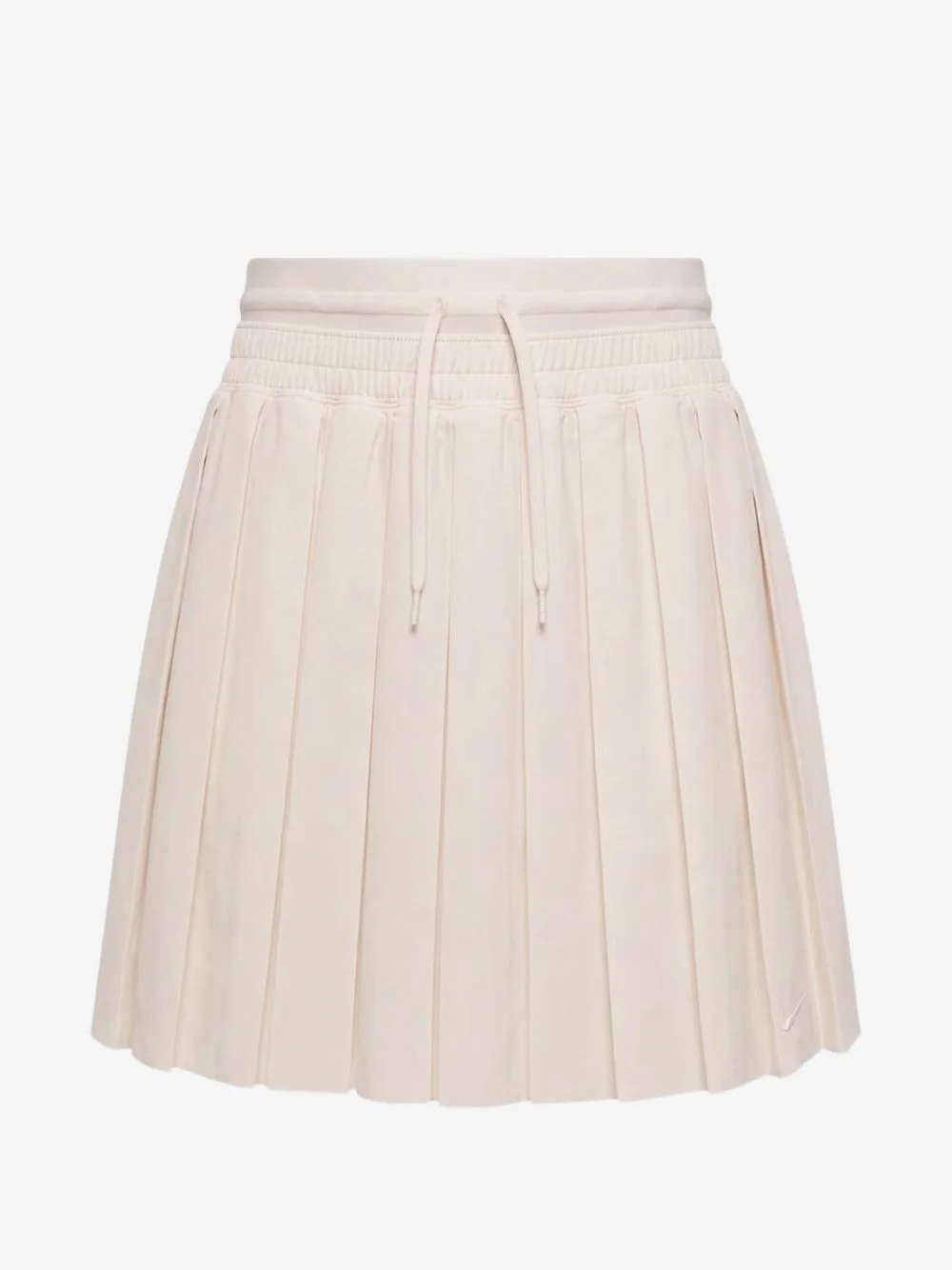 pleated logo-detail mini skirt - 1
