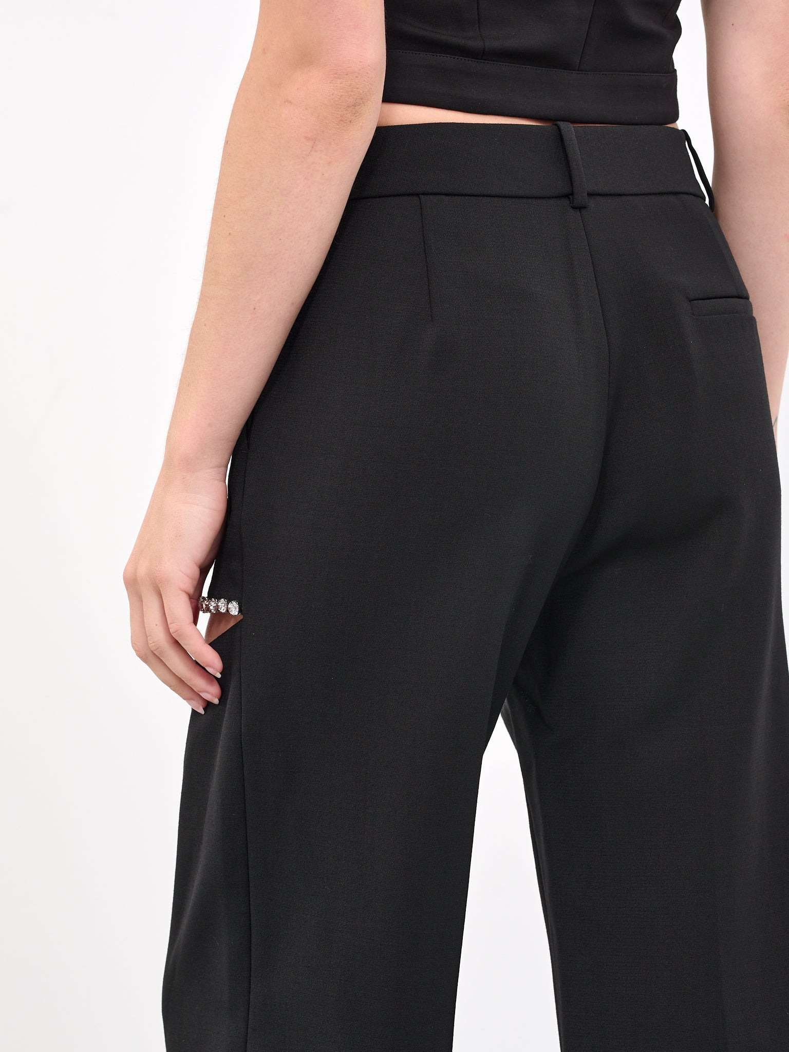 Crystal Slit Trousers - 4