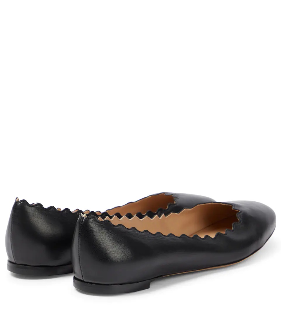 Lauren leather ballet flats - 3