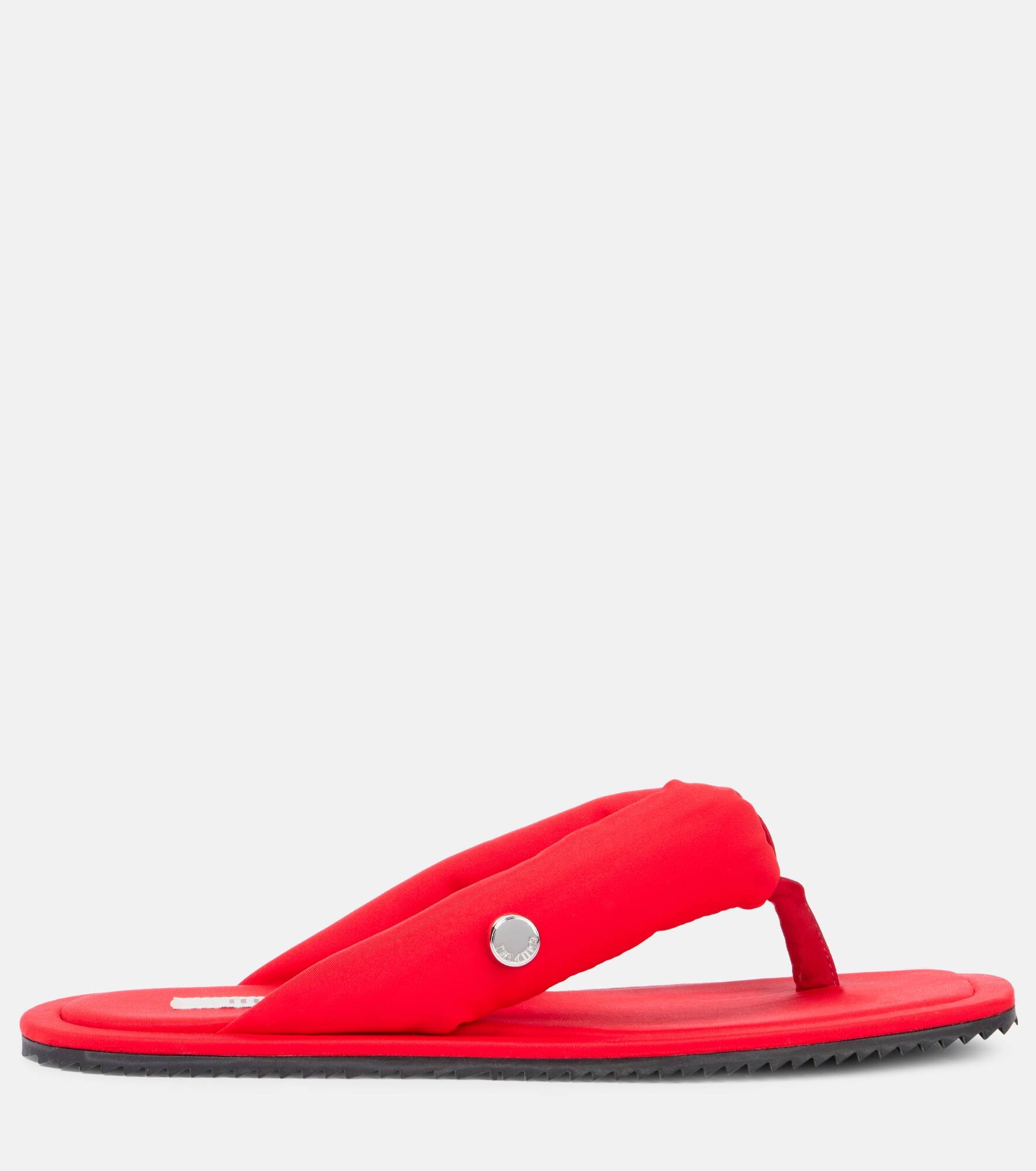 Indie canvas thong sandals - 4