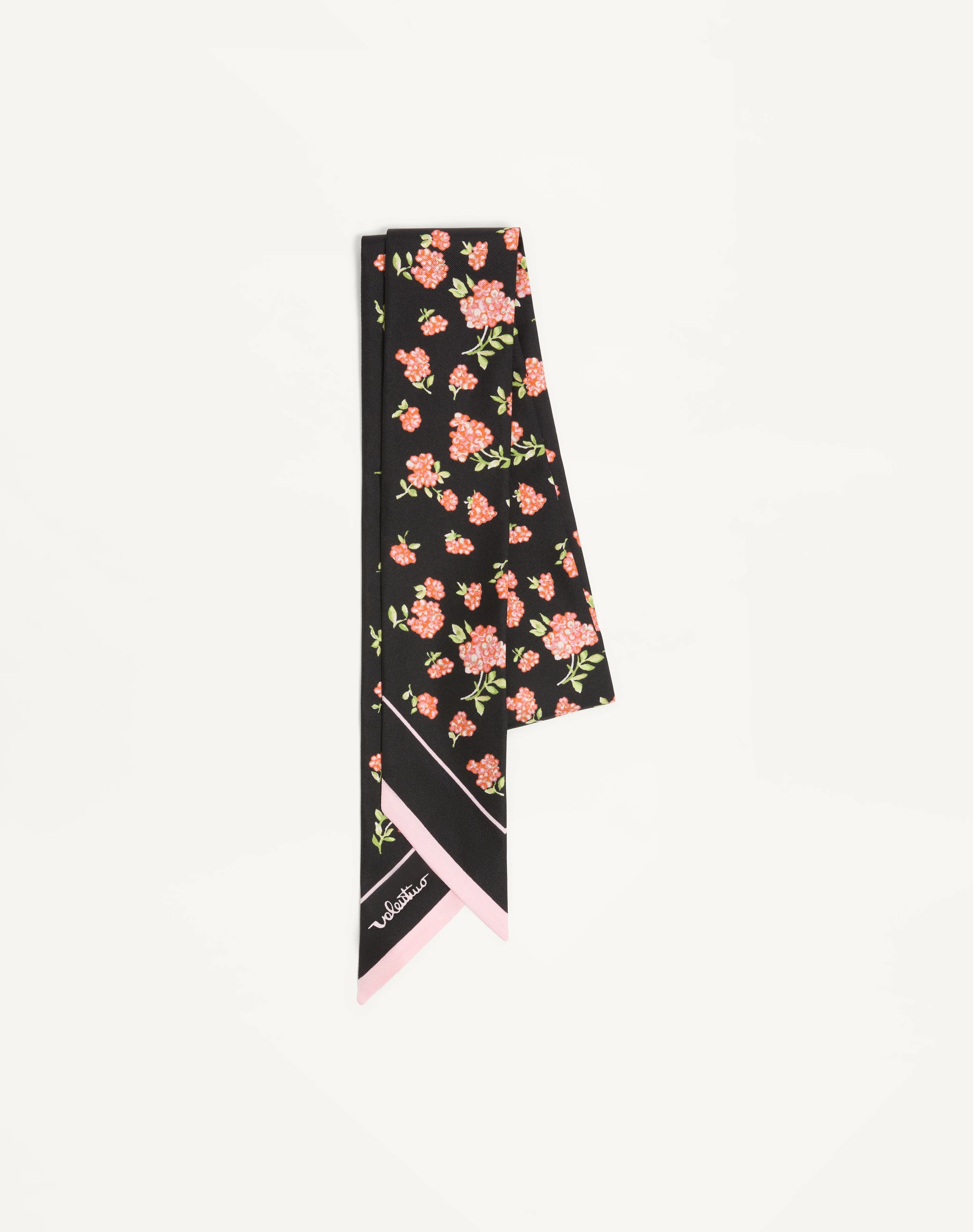 RAMAGE FIORELLINI SILK BANDEAU SCARF - 1