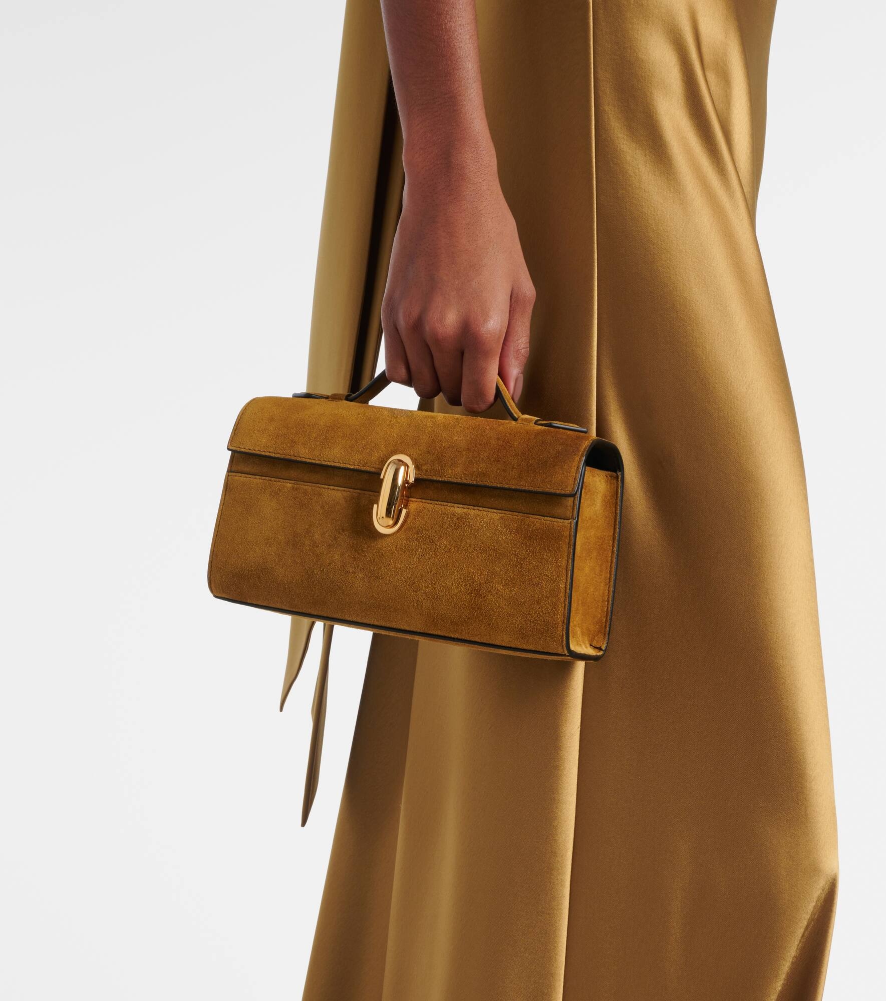 Symmetry suede tote bag - 2