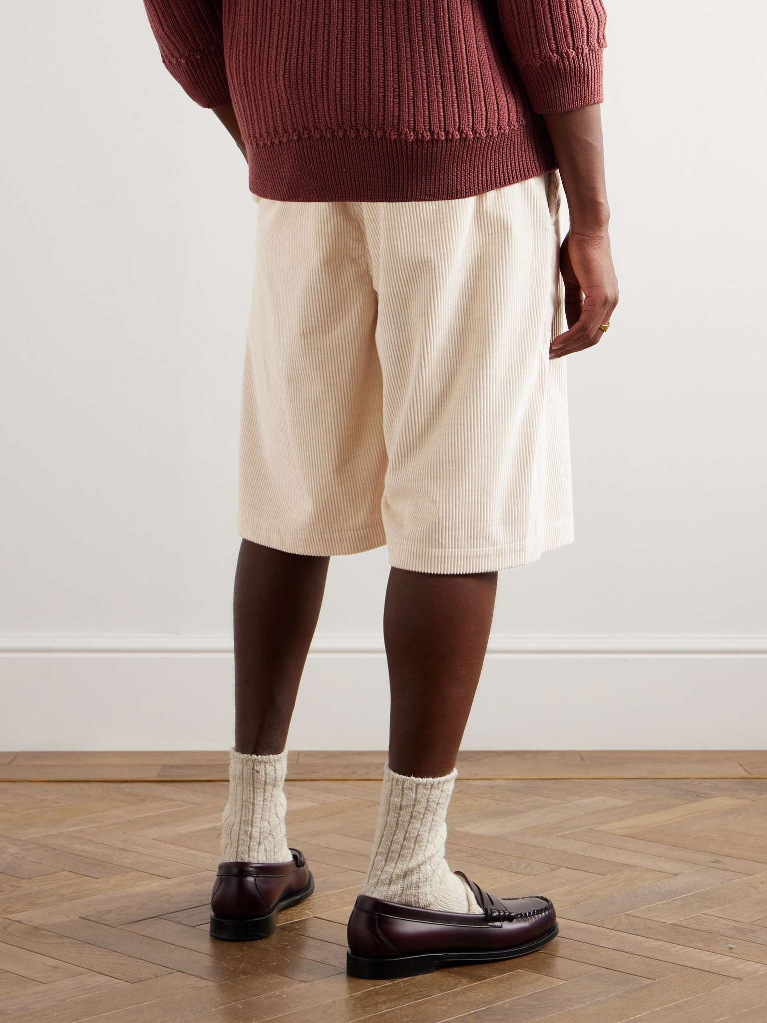 Dejan Cotton-Corduroy Shorts - 4