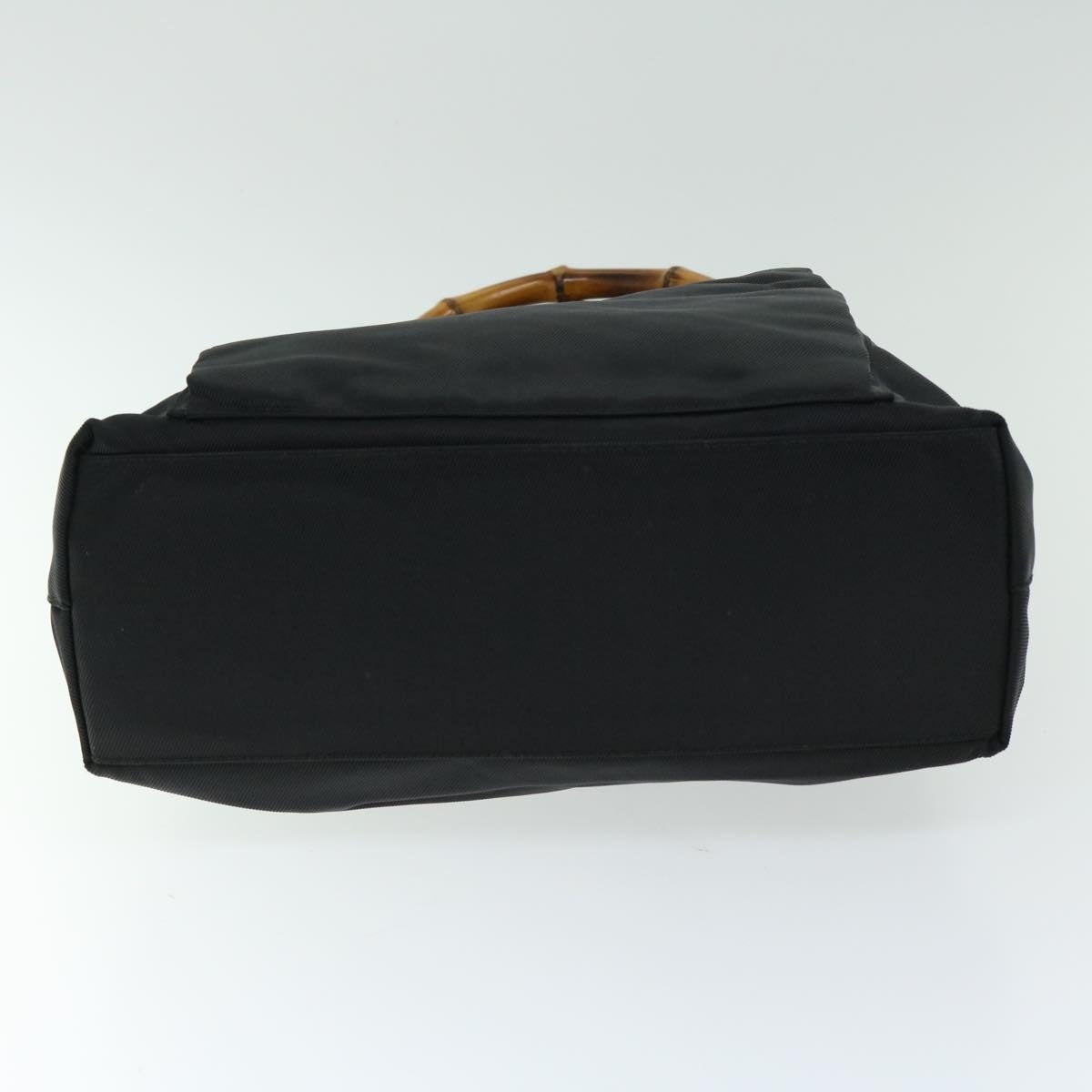 GUCCI Bamboo Hand Bag Nylon Black 002 3754 002 3754 - 9