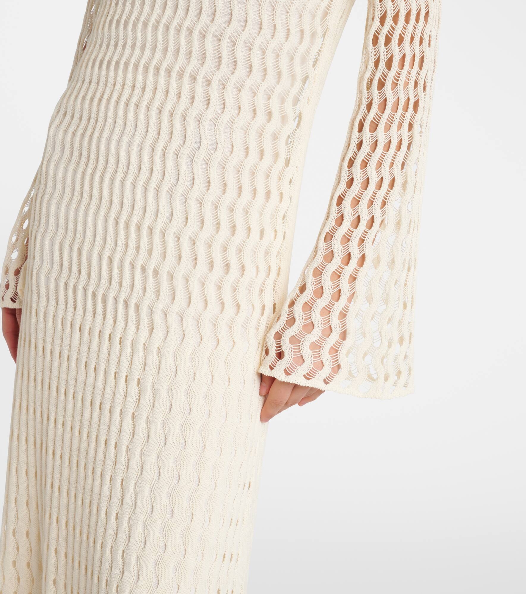 Jemmy open-knit maxi dress - 5