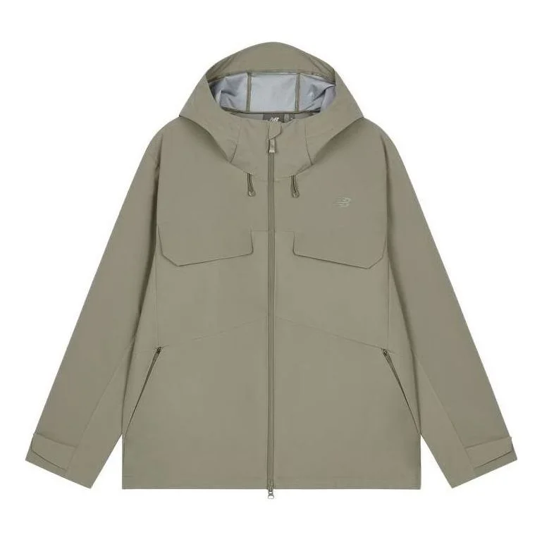 New Balance Running Jacket 'Beige Green' 5AD38641-DB - 1