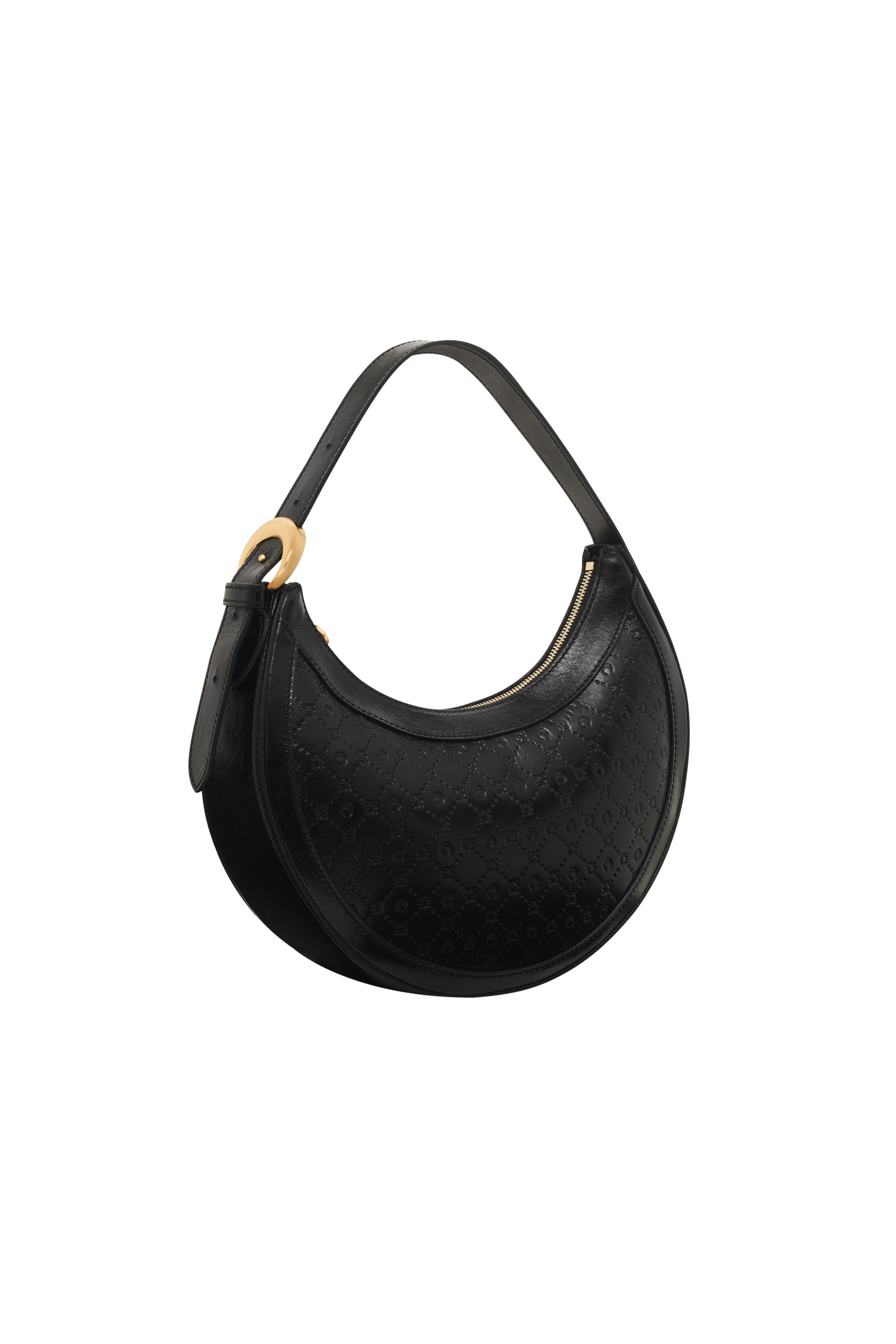 Moonogram Embossed Leather Eclips - 2
