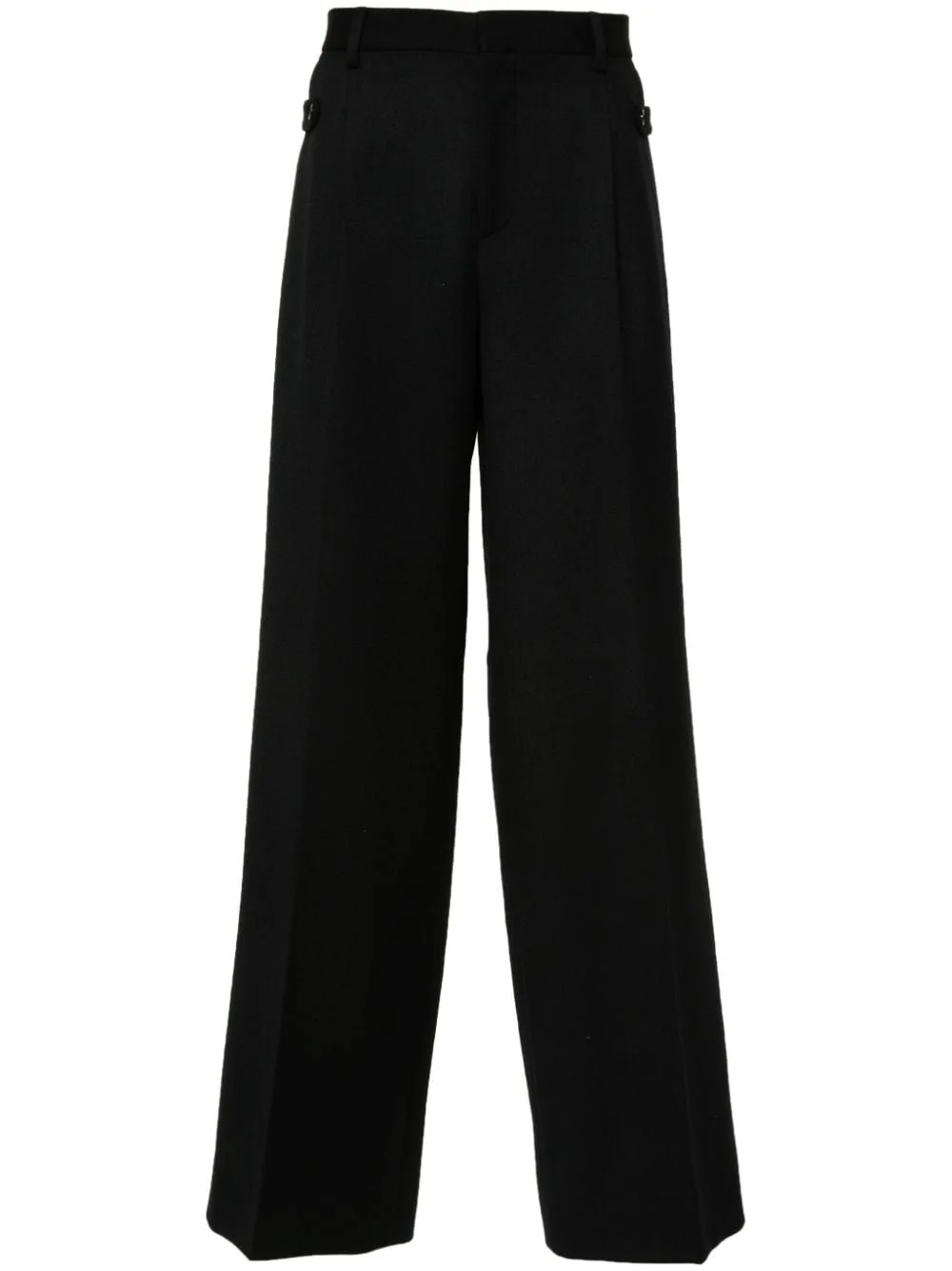 pleat-detail tailored trousers - 1