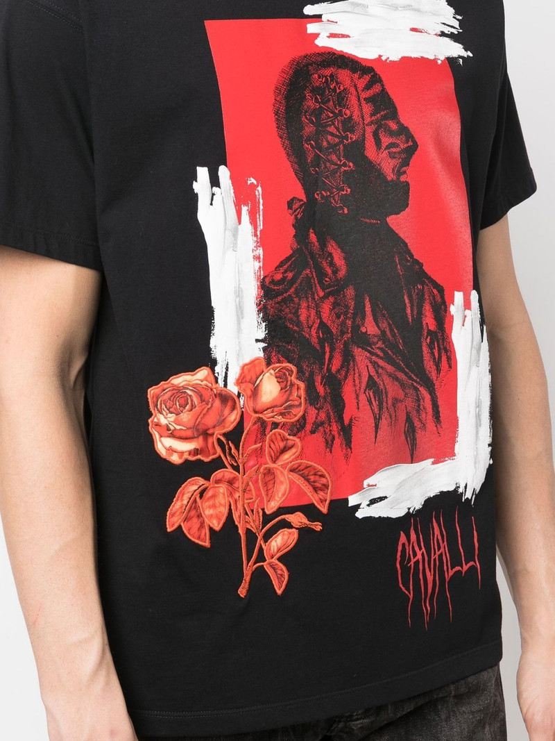 graphic-print short-sleeve T-shirt 5