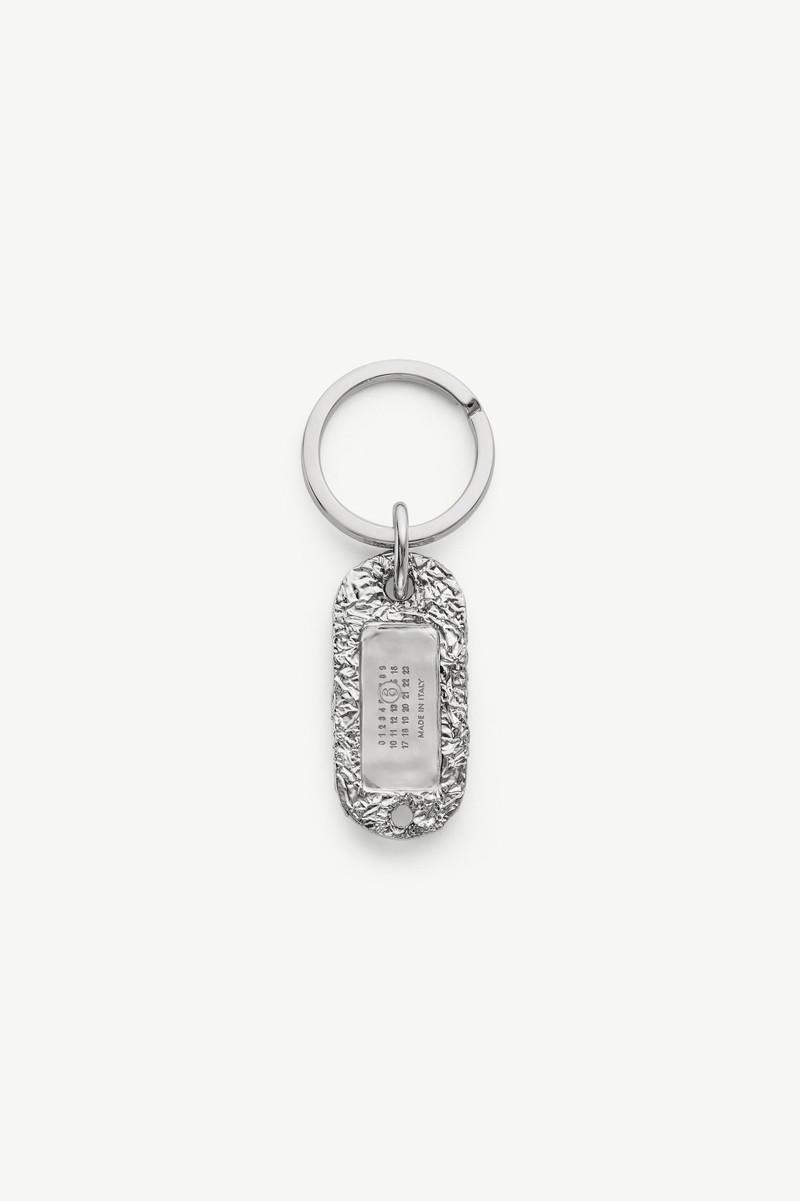Silver foil keyring 1