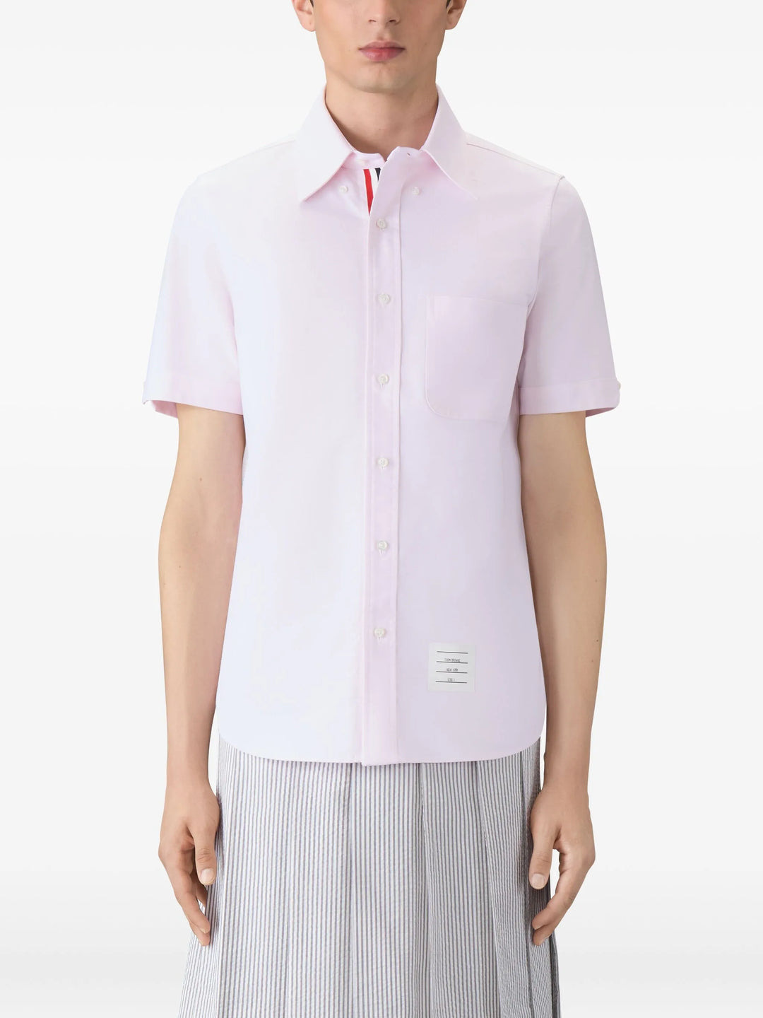 Oxford Short Sleeve Shirt Men - 4