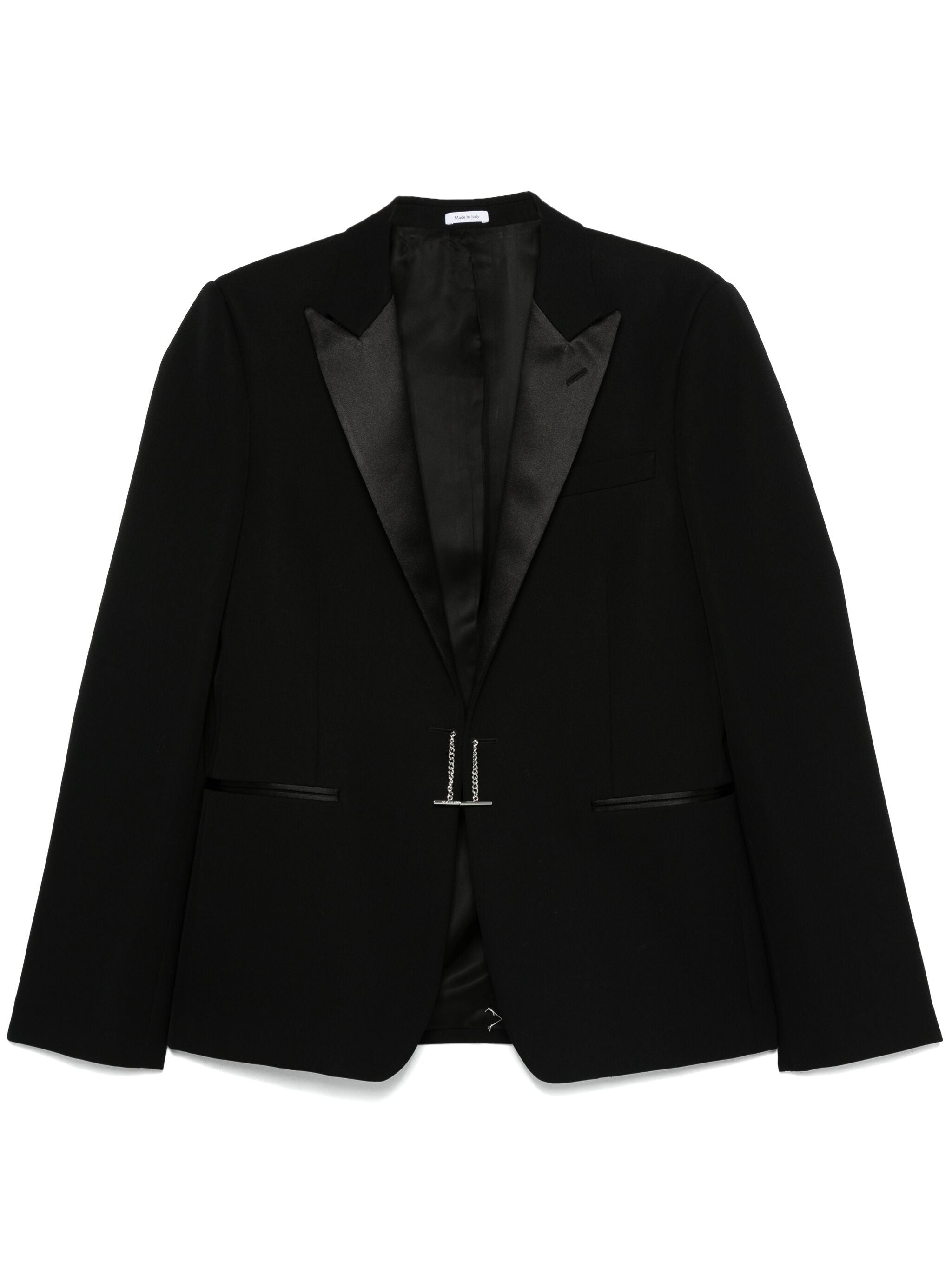 Chain-embellished Blazer - 1