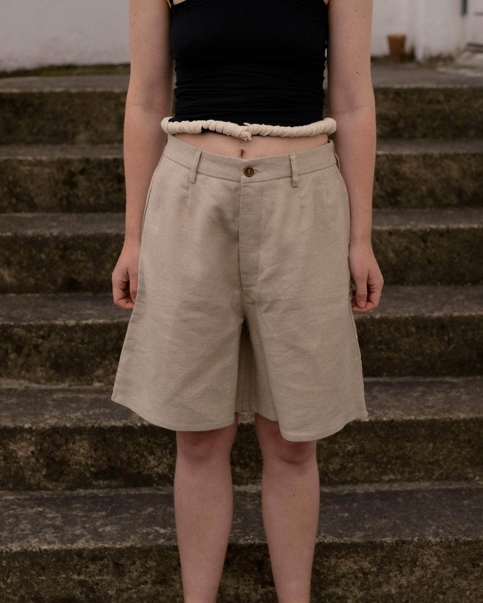 Kile Shorts - Fine Linen - 1