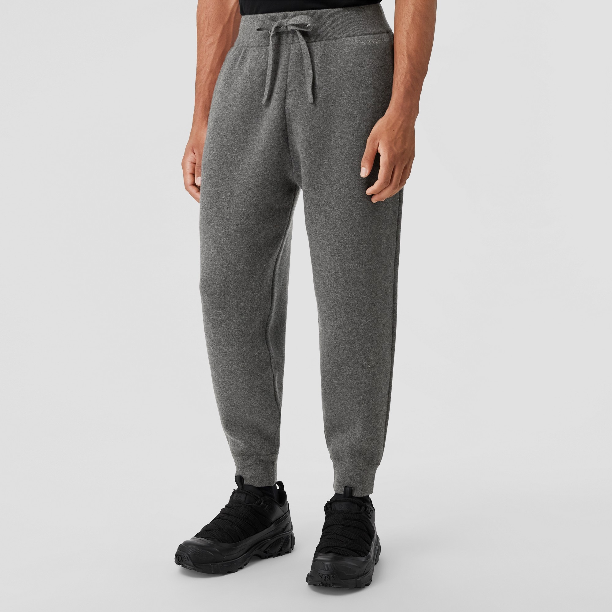 Cashmere Blend Jogging Pants - 5