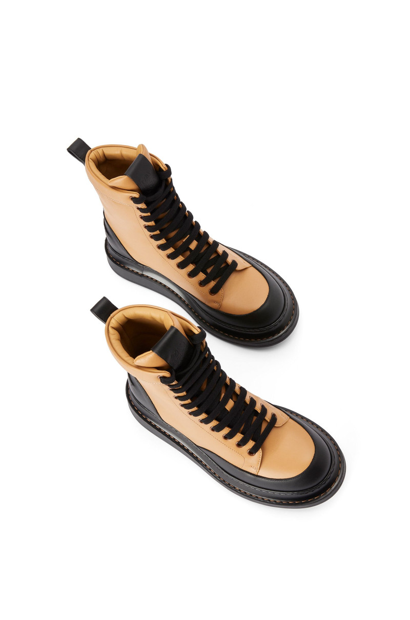 Combat boot in calfskin 3