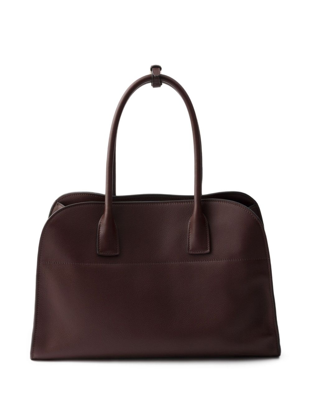 large leather tote bag - 2