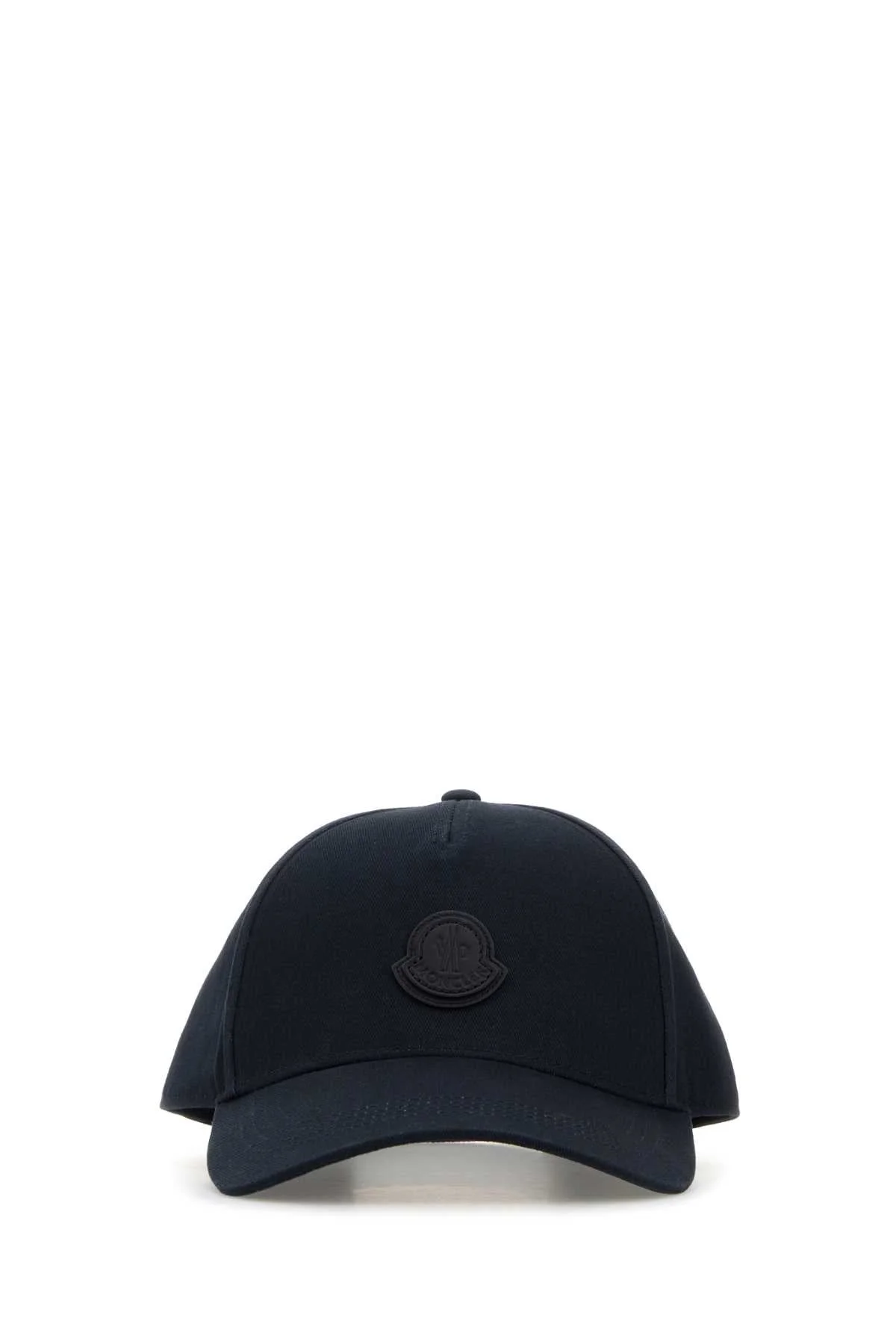 Moncler Men Dark Blue Cotton Baseball Cap - 1