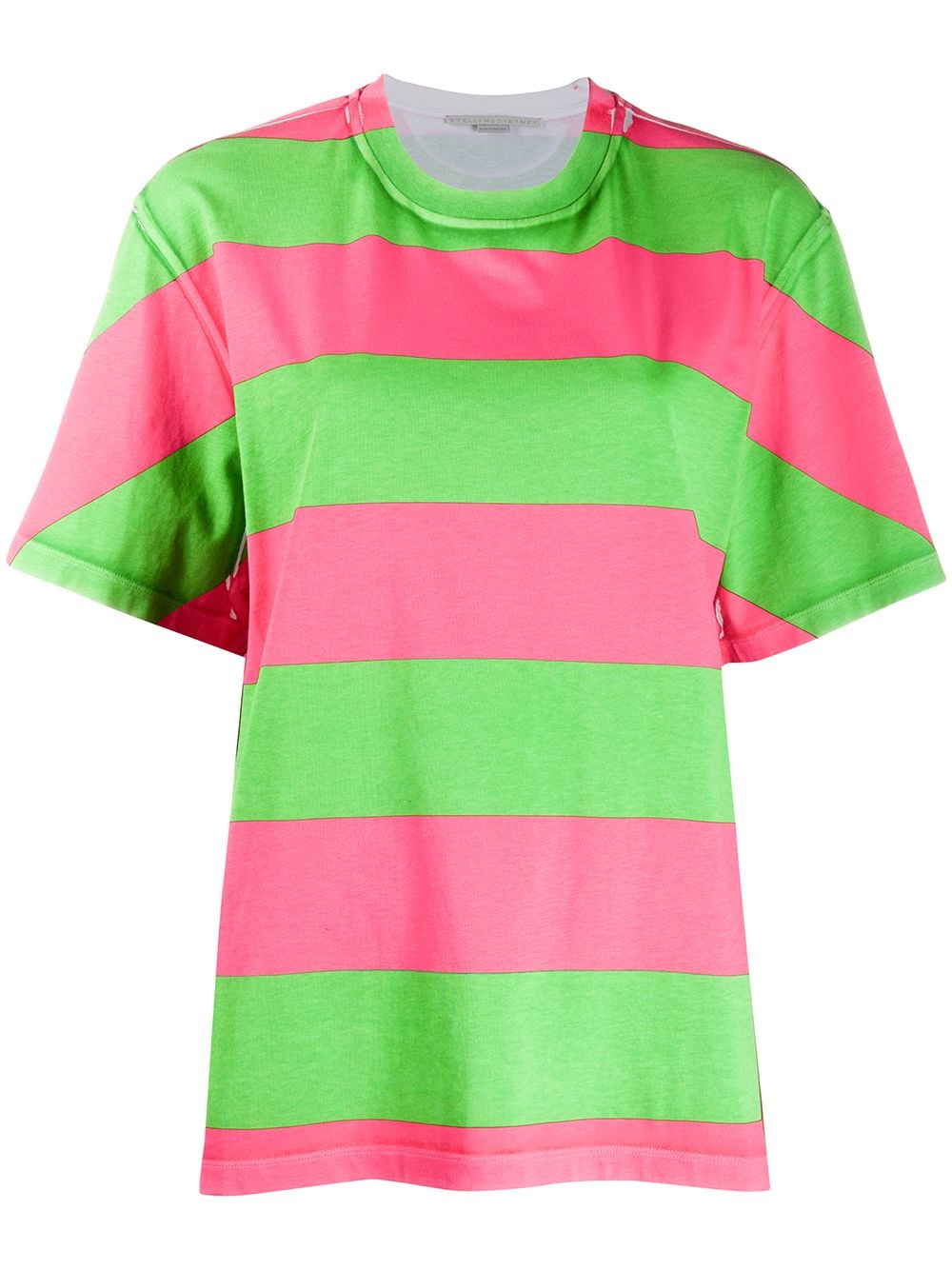 oversized striped T-shirt - 1