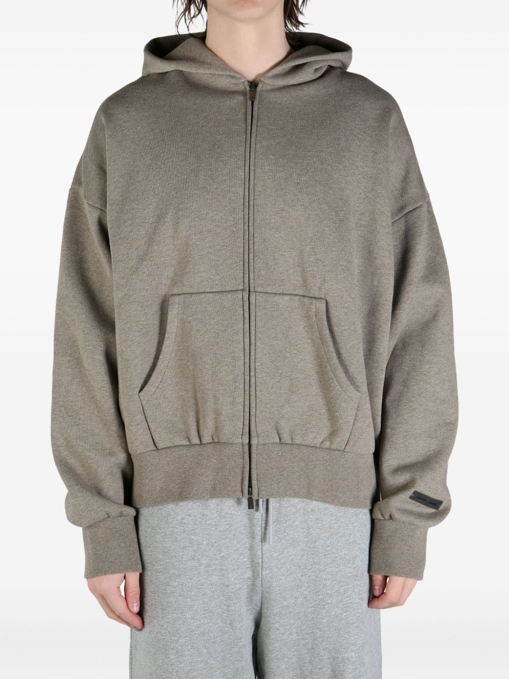 zip-up hoodie - 3