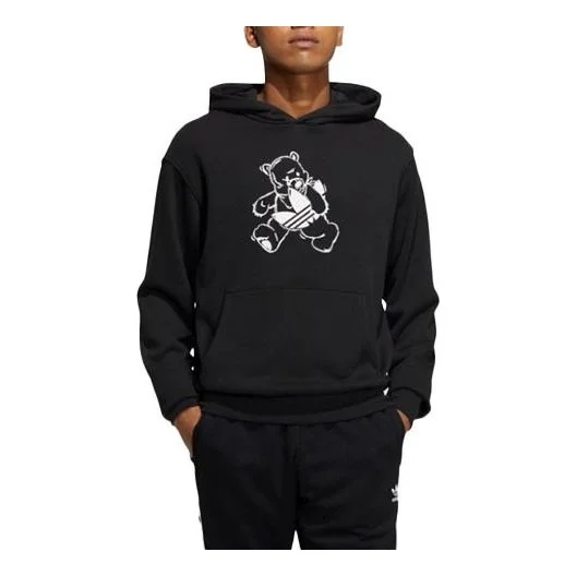 adidas originals Bear Logo Sports Black HL4103 - 1