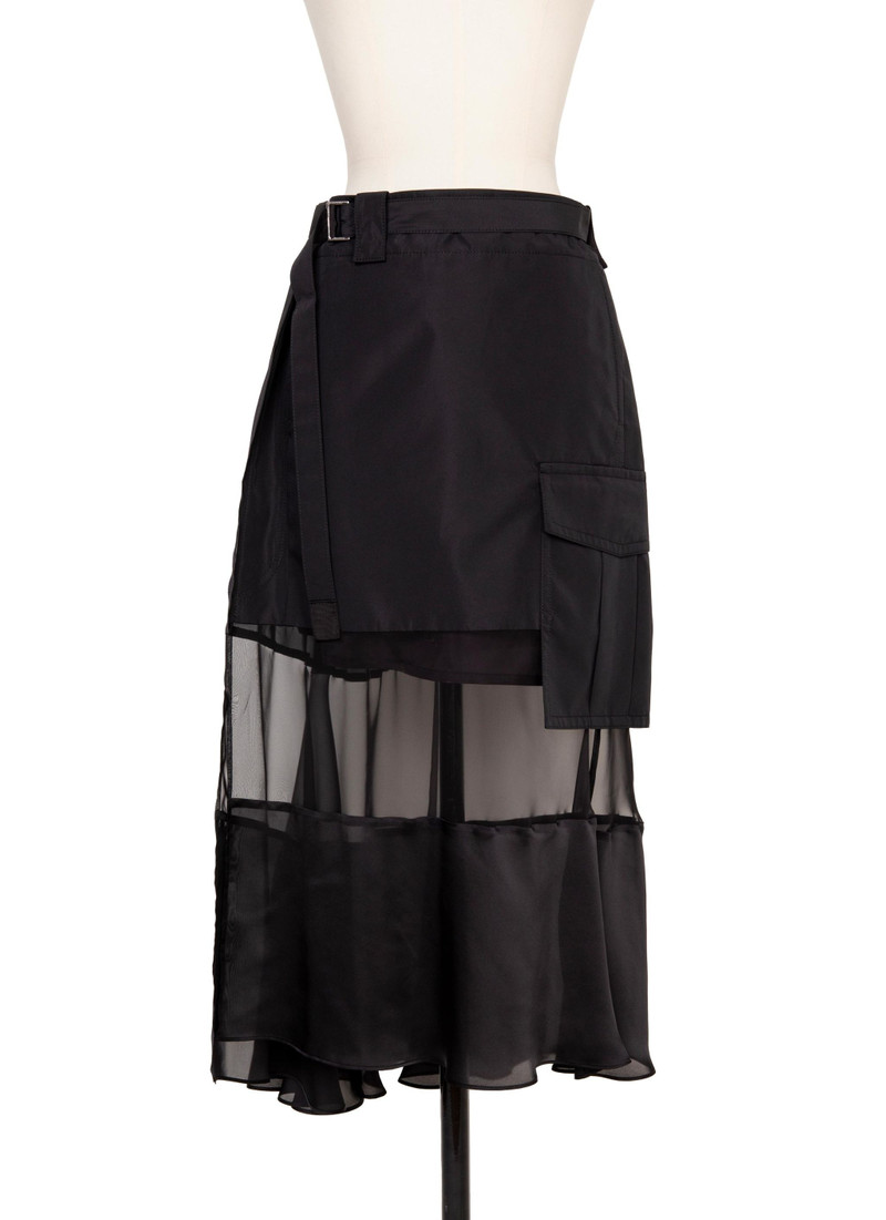Fabric Combo Skirt 1
