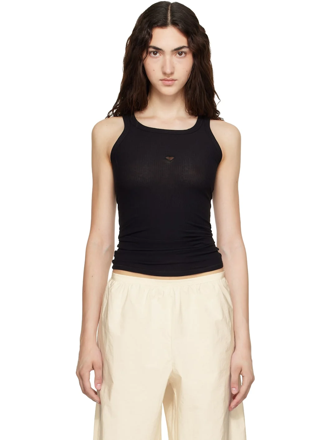 Black Heart Tank Top - 1